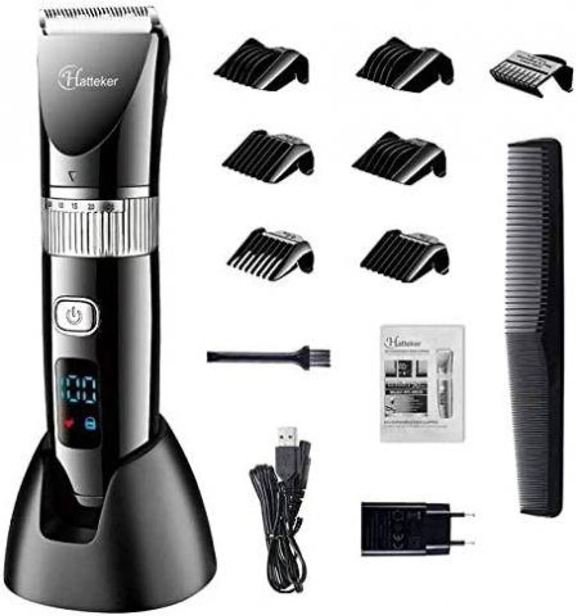 Hattekar 3-in-1 Hair Clipper