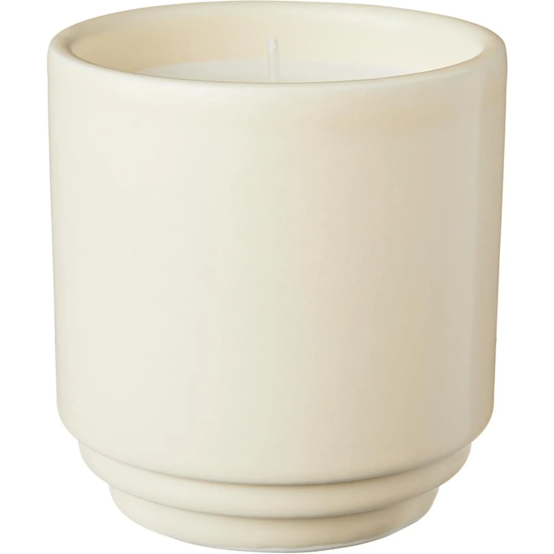 Citronella Lemongrass Candle - Matte Cream