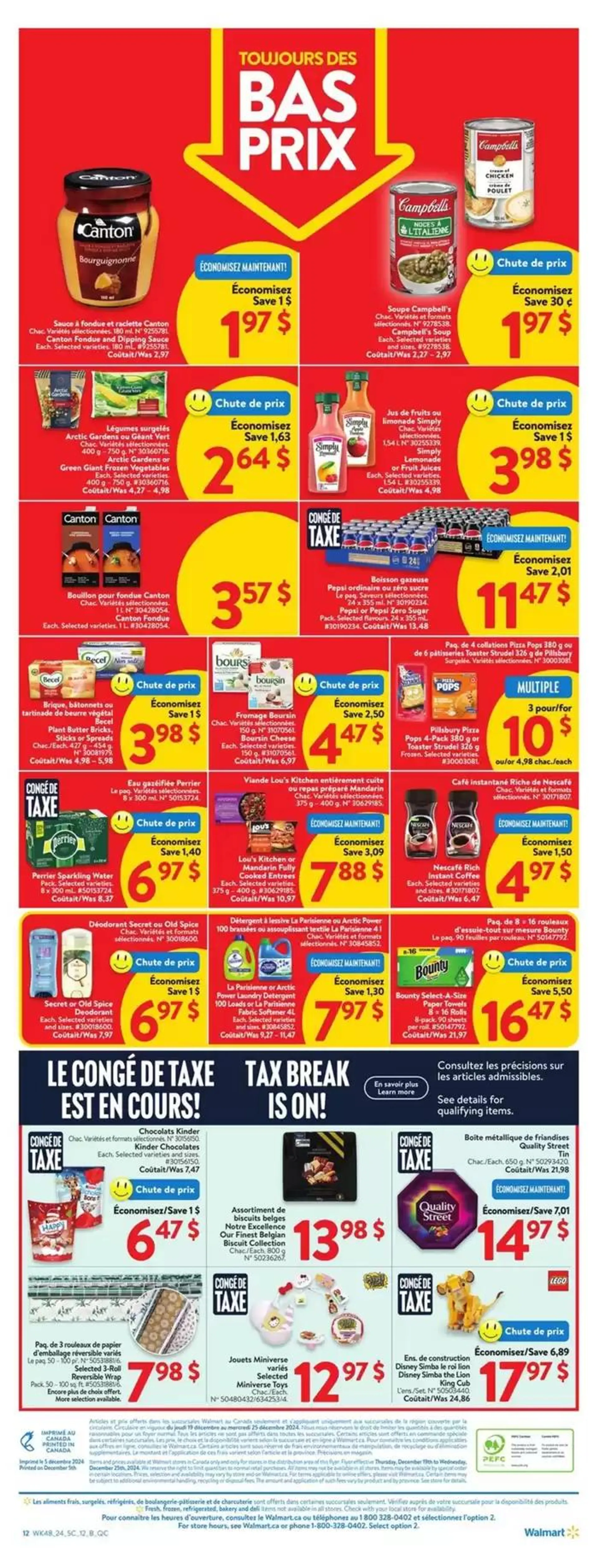 Top offers for all bargain hunters from December 19 to December 26 2024 - flyer page 12