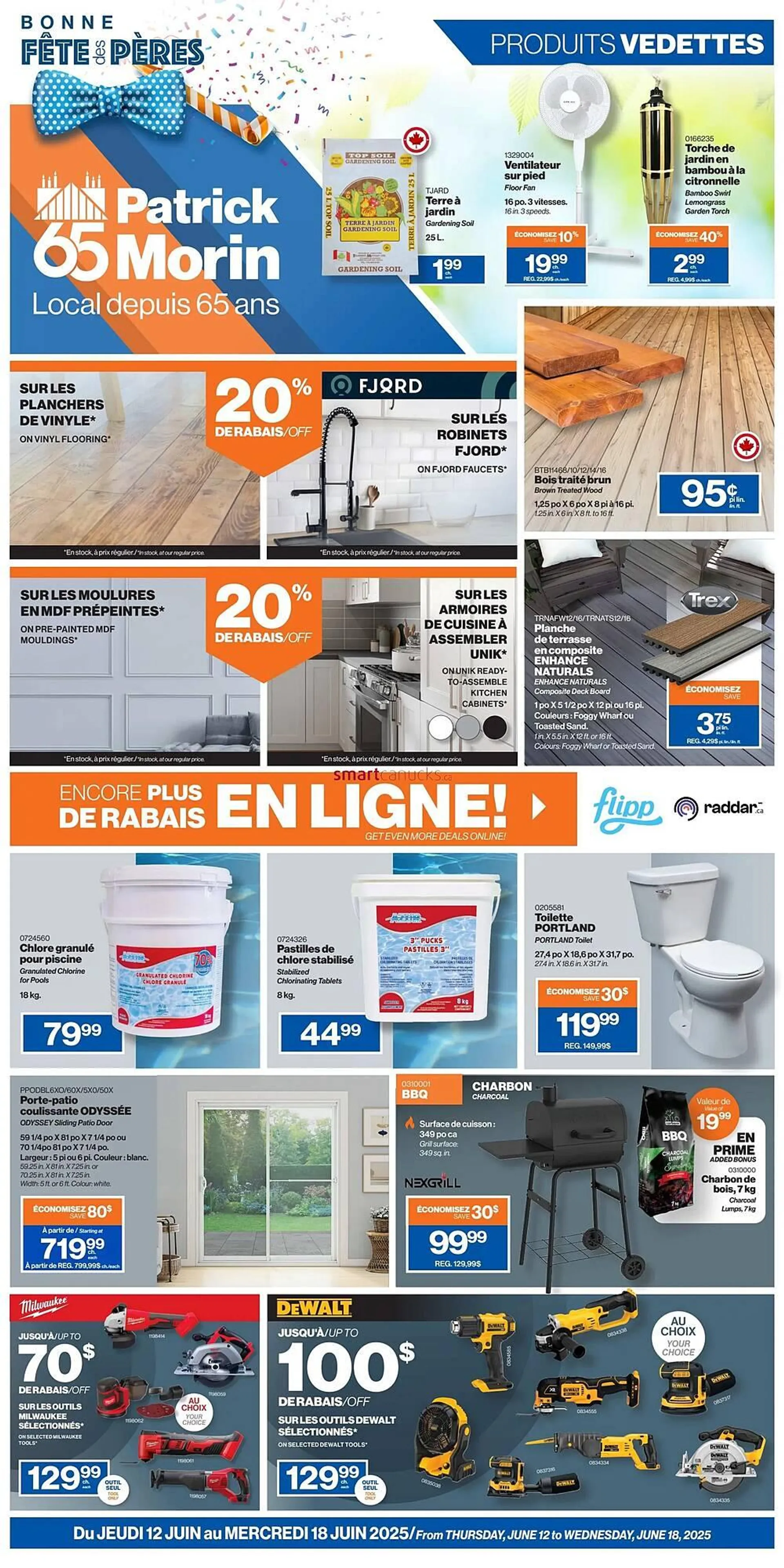 Patrick Morin flyer from June 12 to June 18 2025 - flyer page 1