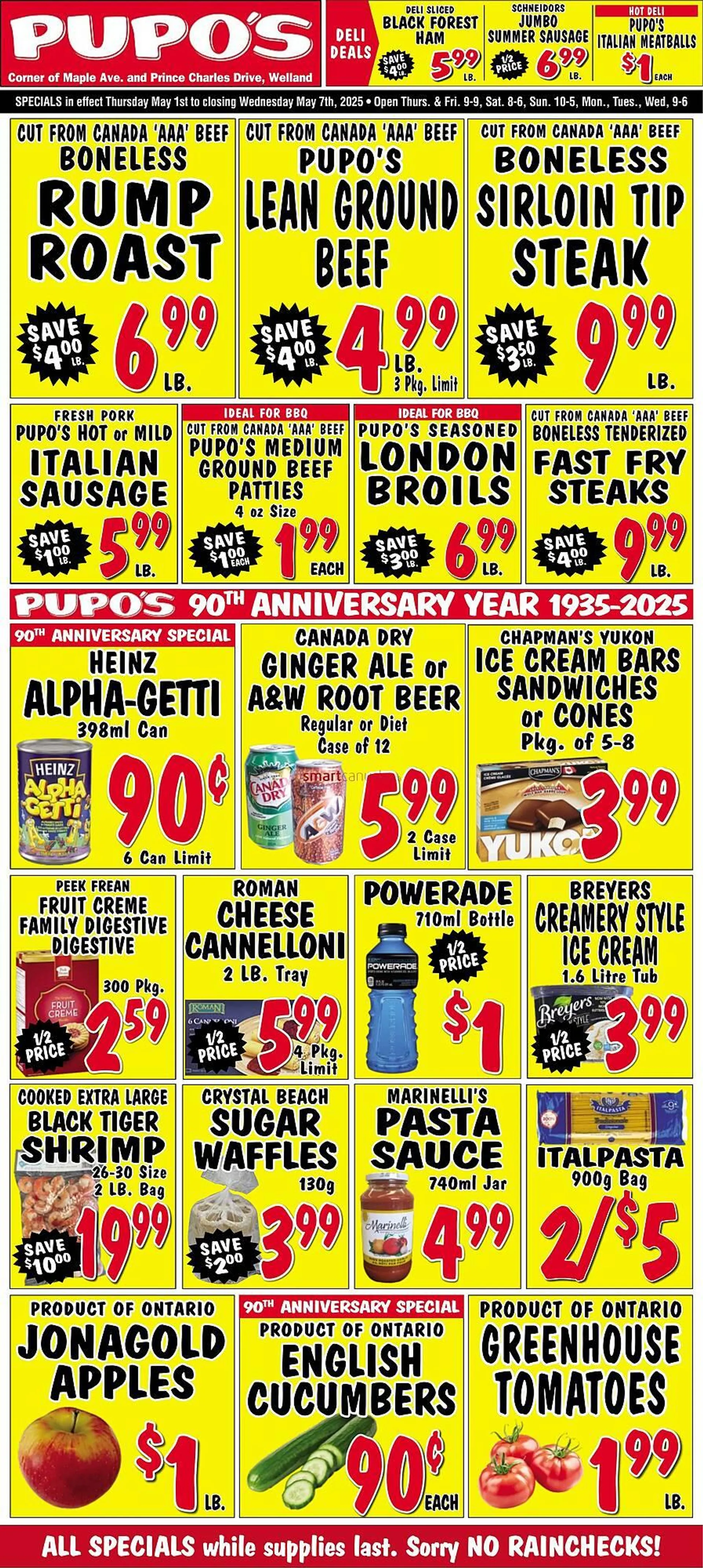 Pupos Food Market flyer - 1