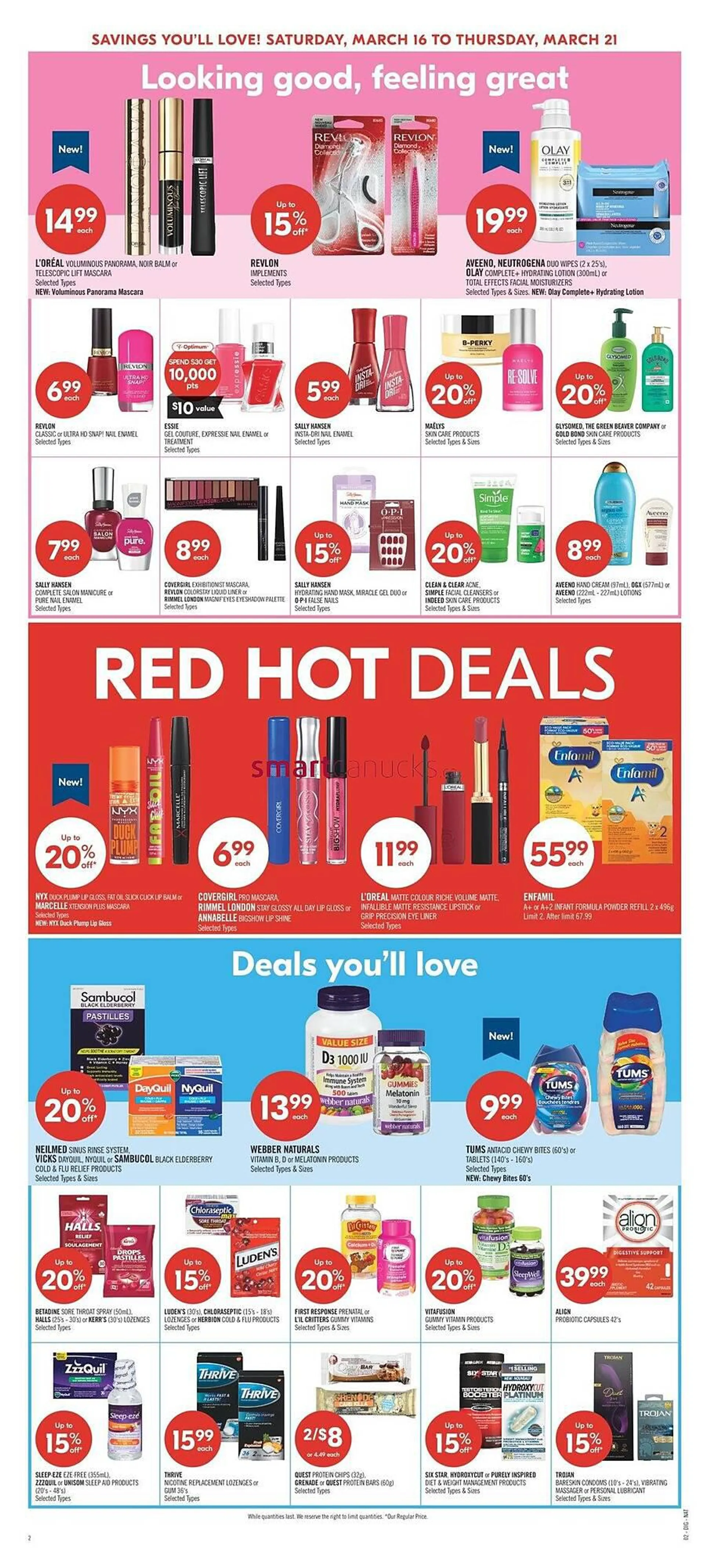 Shoppers Drug Mart flyer from March 14 to March 20 2024 - flyer page 8