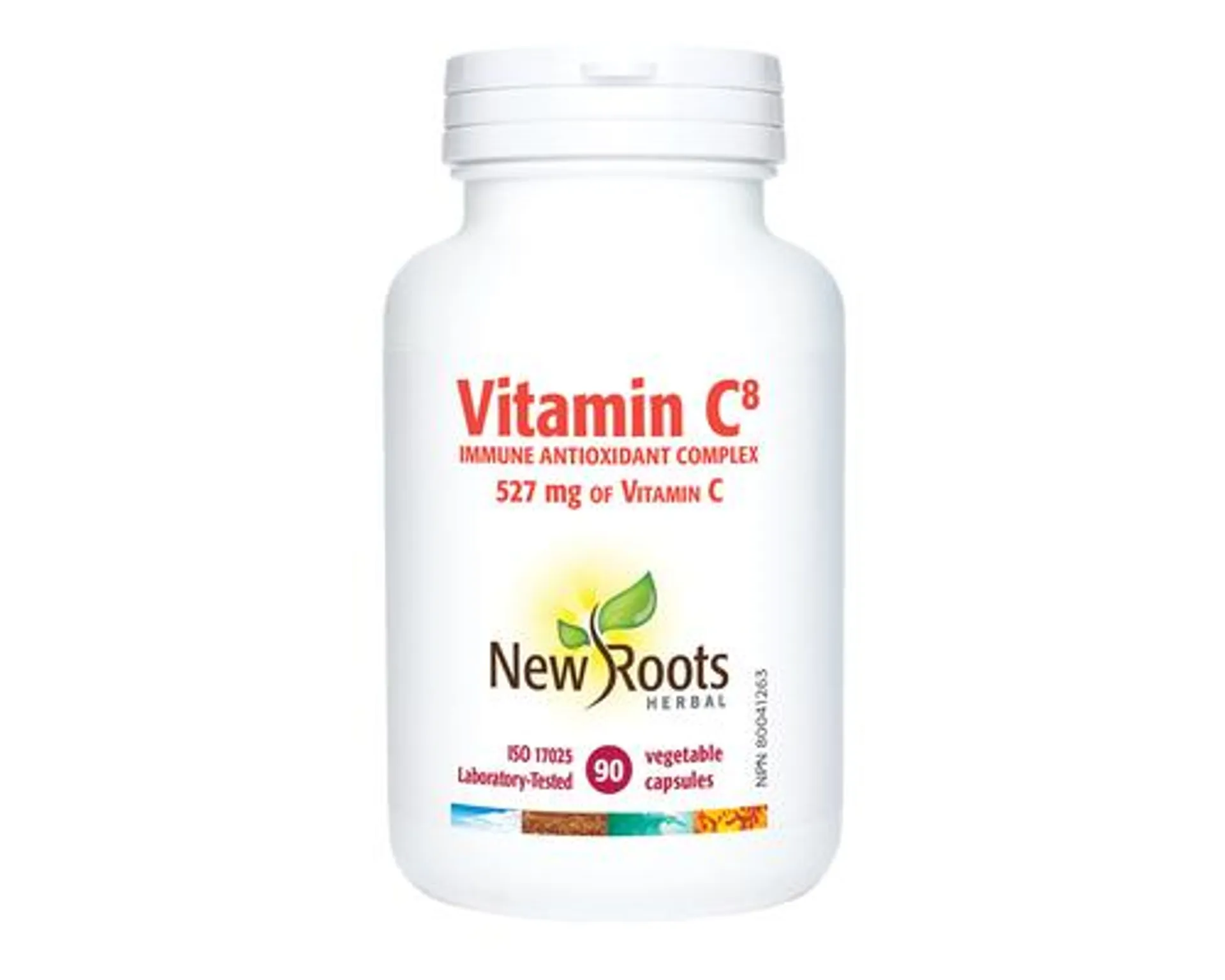 New Roots Vitamin C8 527mg 90 Veggie Caps