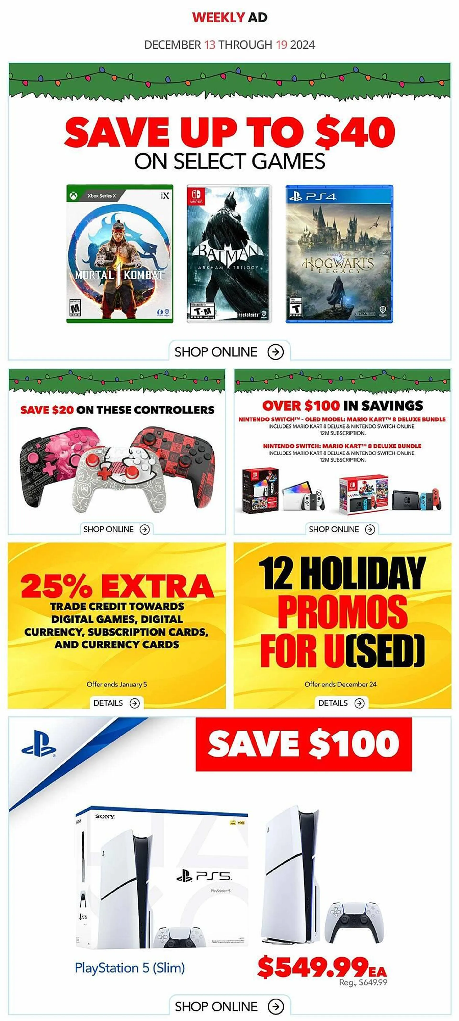 GameStop flyer - 1