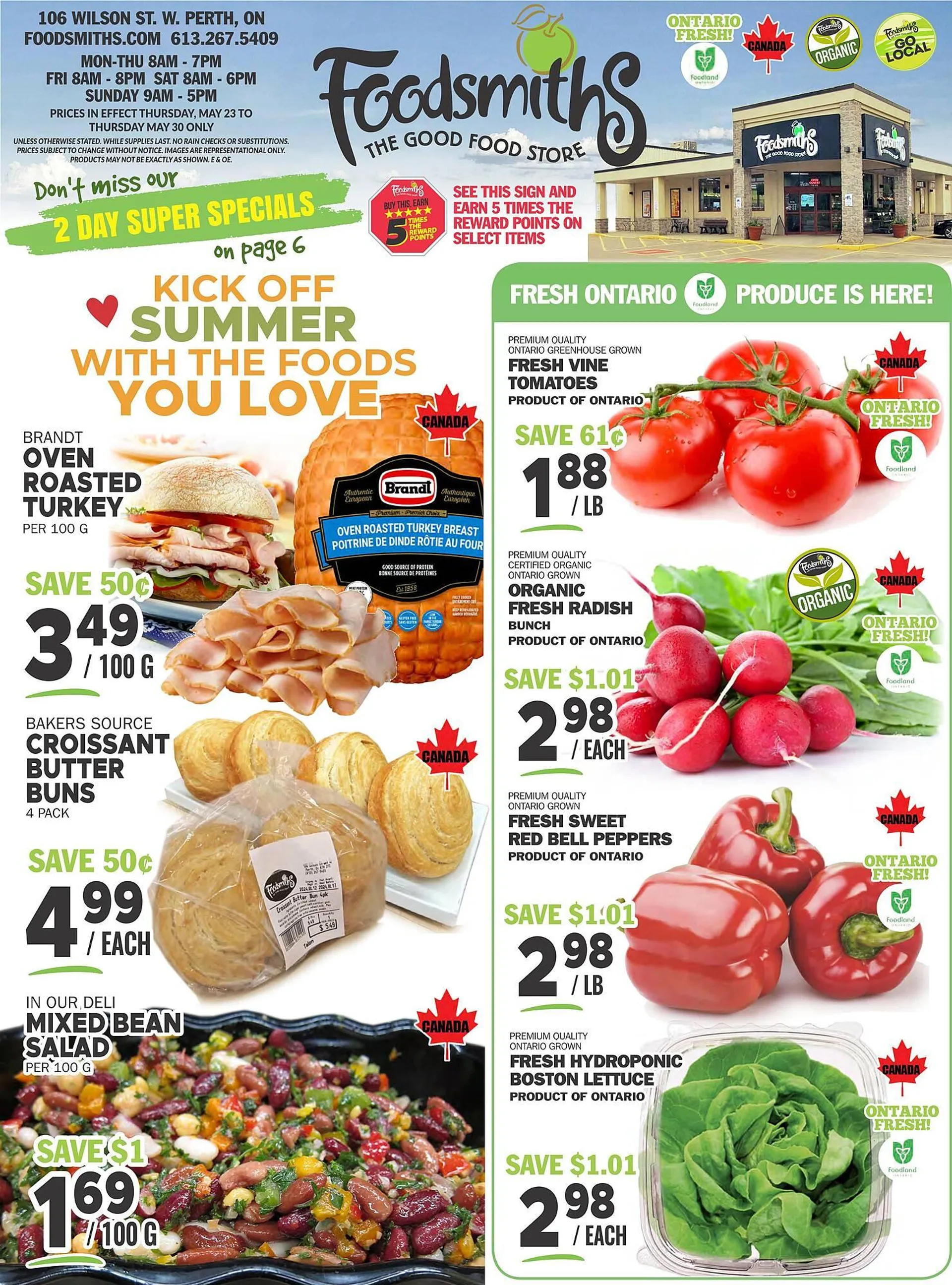 Foodsmiths flyer from May 23 to May 29 2024 - flyer page 1