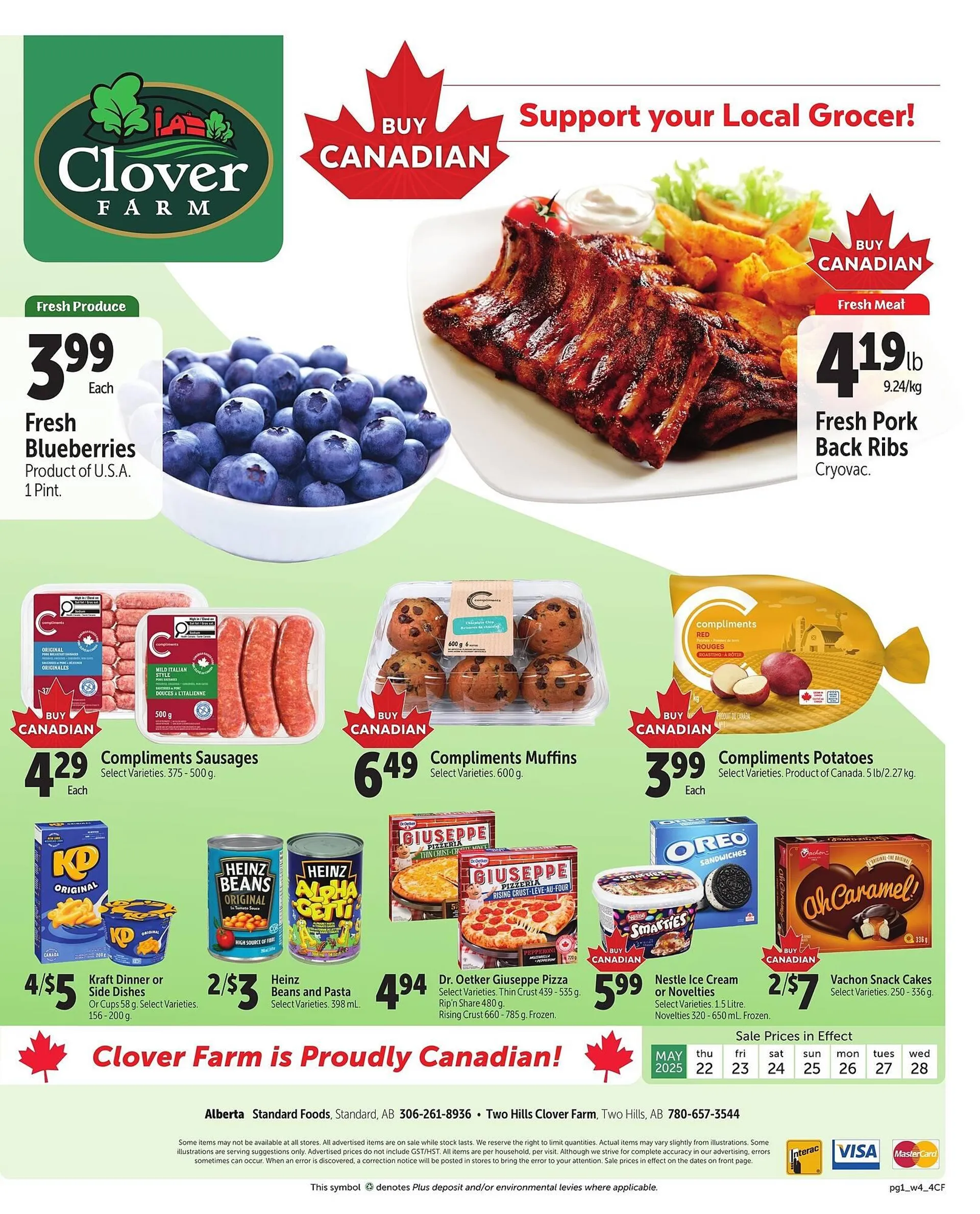 Clover Farm flyer - 1