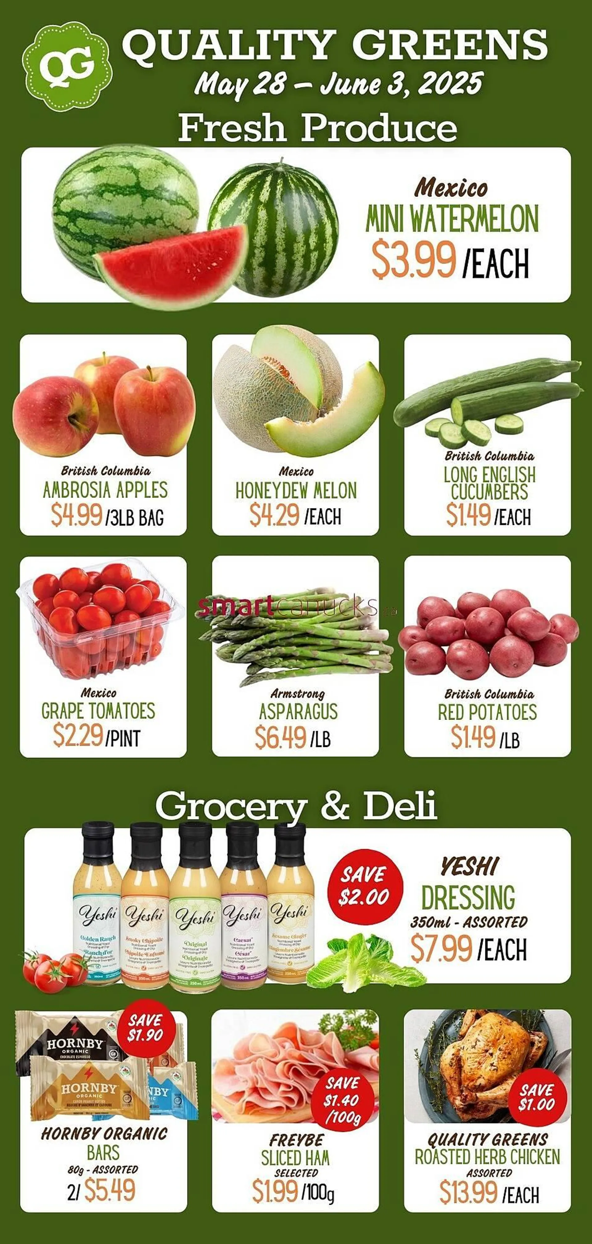 Quality Greens flyer from May 28 to June 3 2025 - flyer page 1