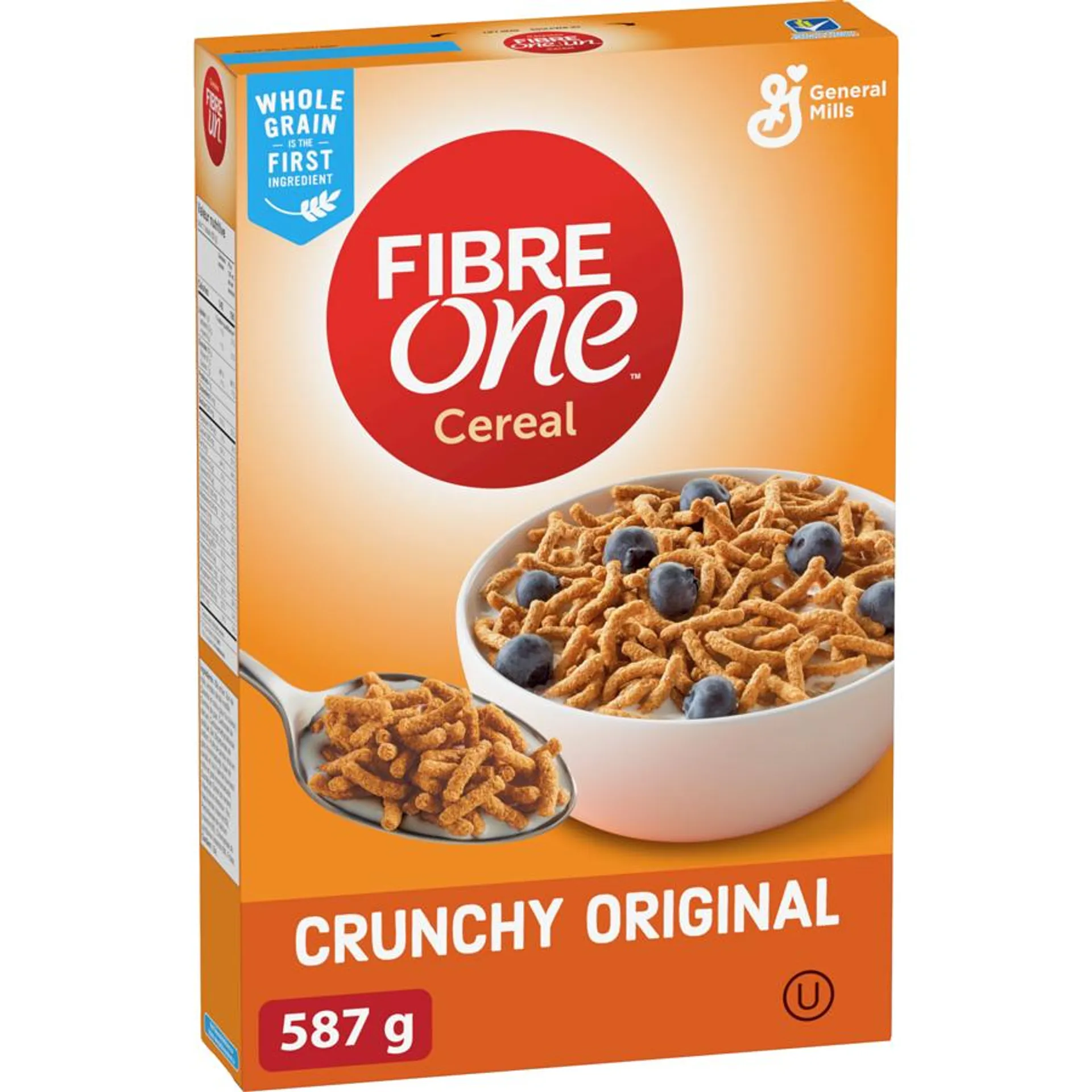 Fibre One Breakfast Cereal, Crunchy Original, High Fibre and Whole Grains