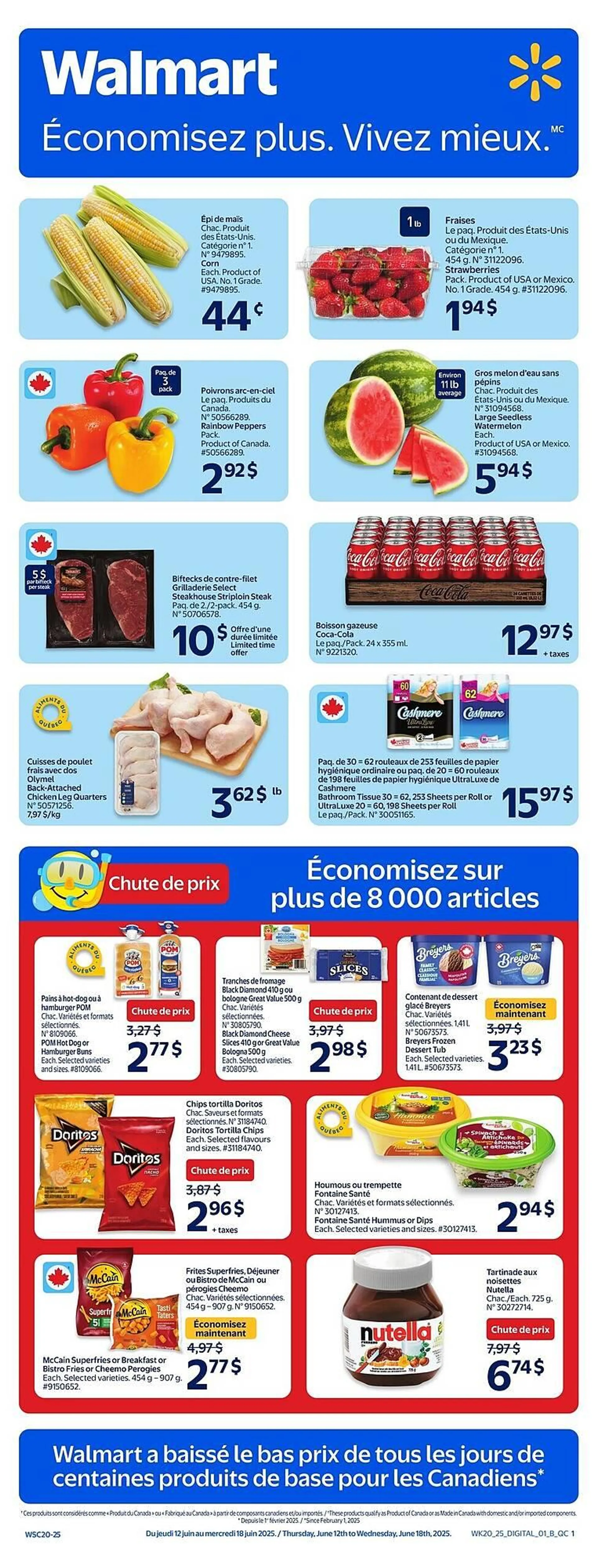 Walmart flyer from June 12 to June 18 2025 - flyer page 1
