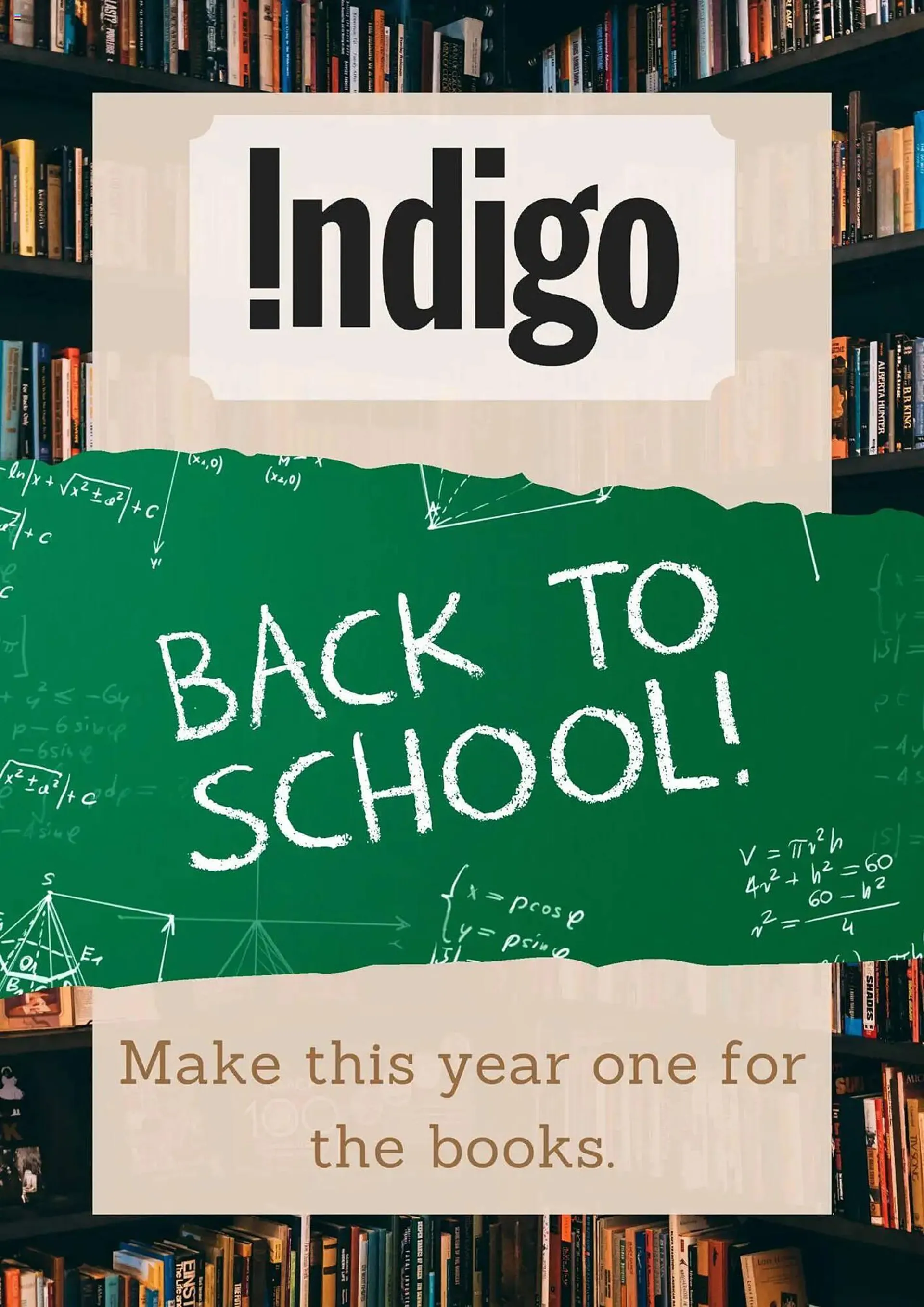 Chapters Indigo flyer from August 4 to August 25 2025 - flyer page 1