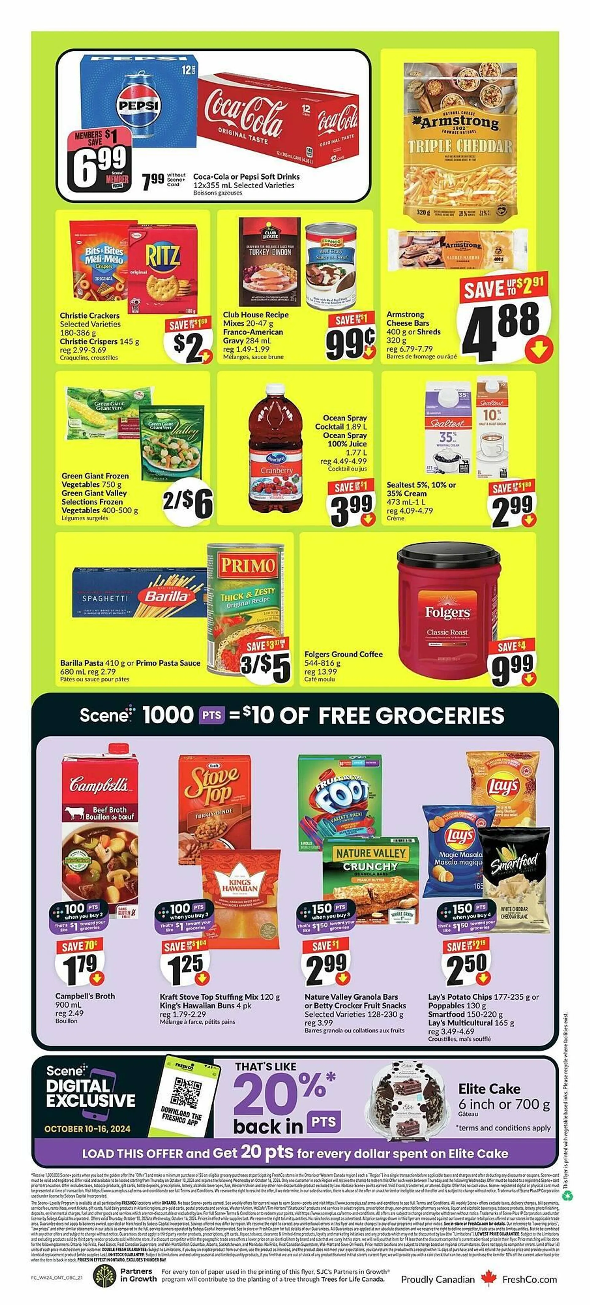 FreshCo flyer from October 10 to October 17 2024 - flyer page 2