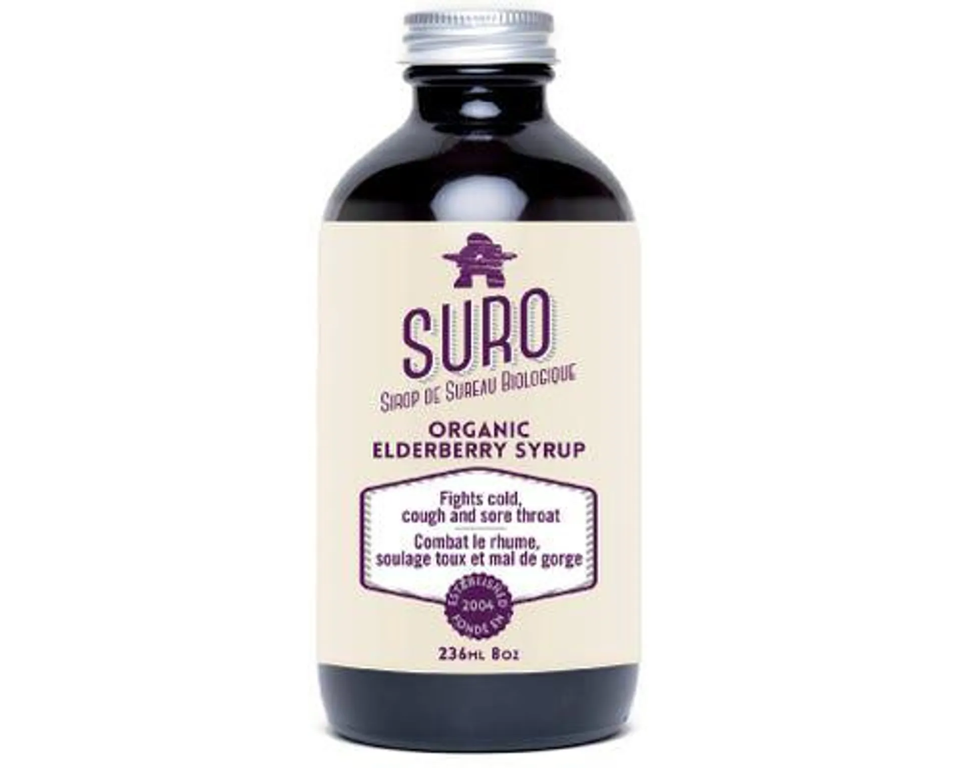 Suro Organic Elderberry Syrup 236mL