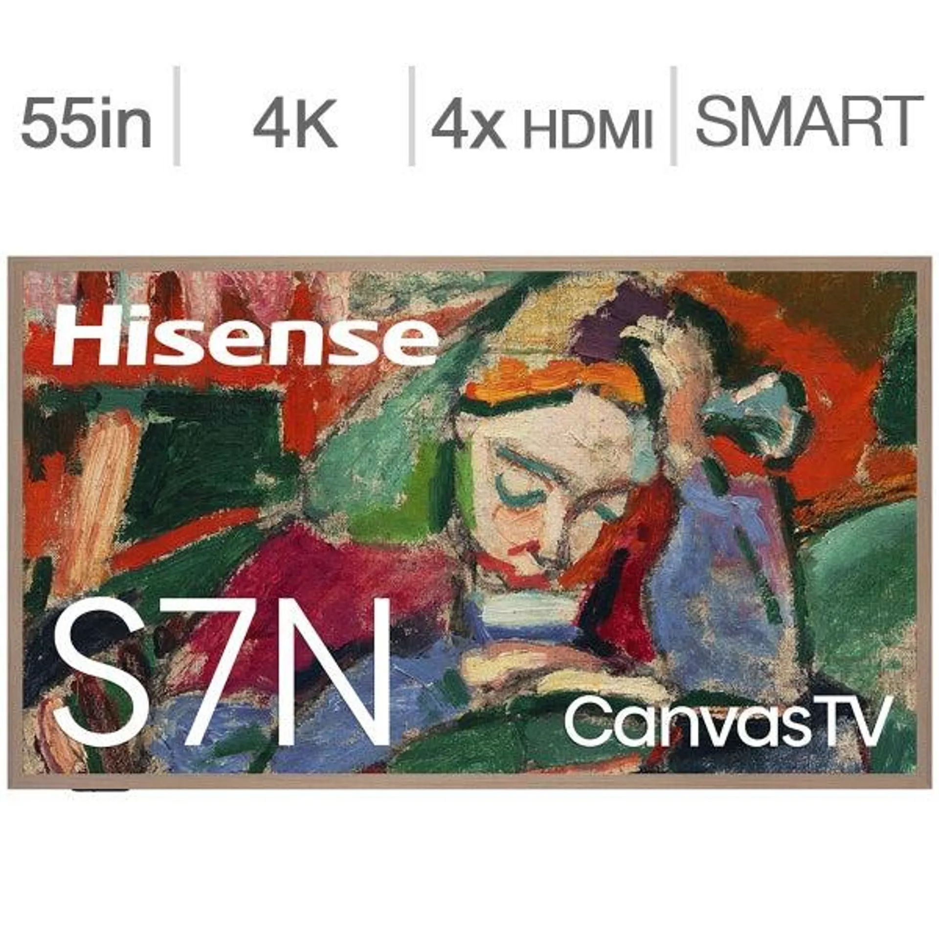 Hisense 55" Class - Canvas Series - 4K UHD QLED LCD TV