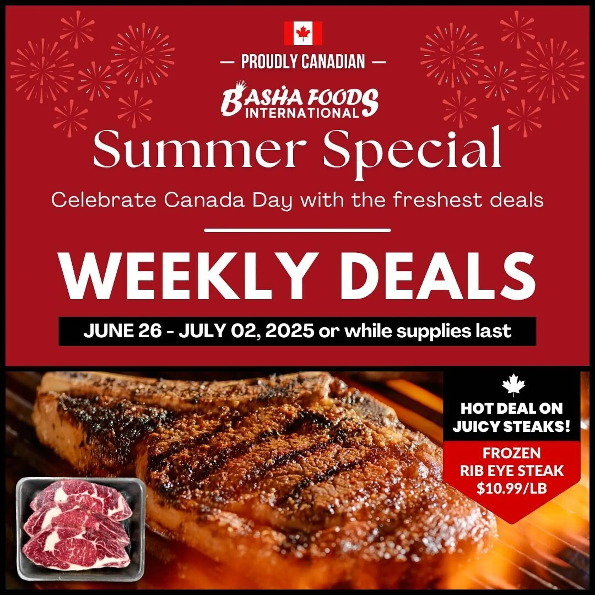 Basha Foods flyer from June 26 to July 3 2025 - flyer page 1
