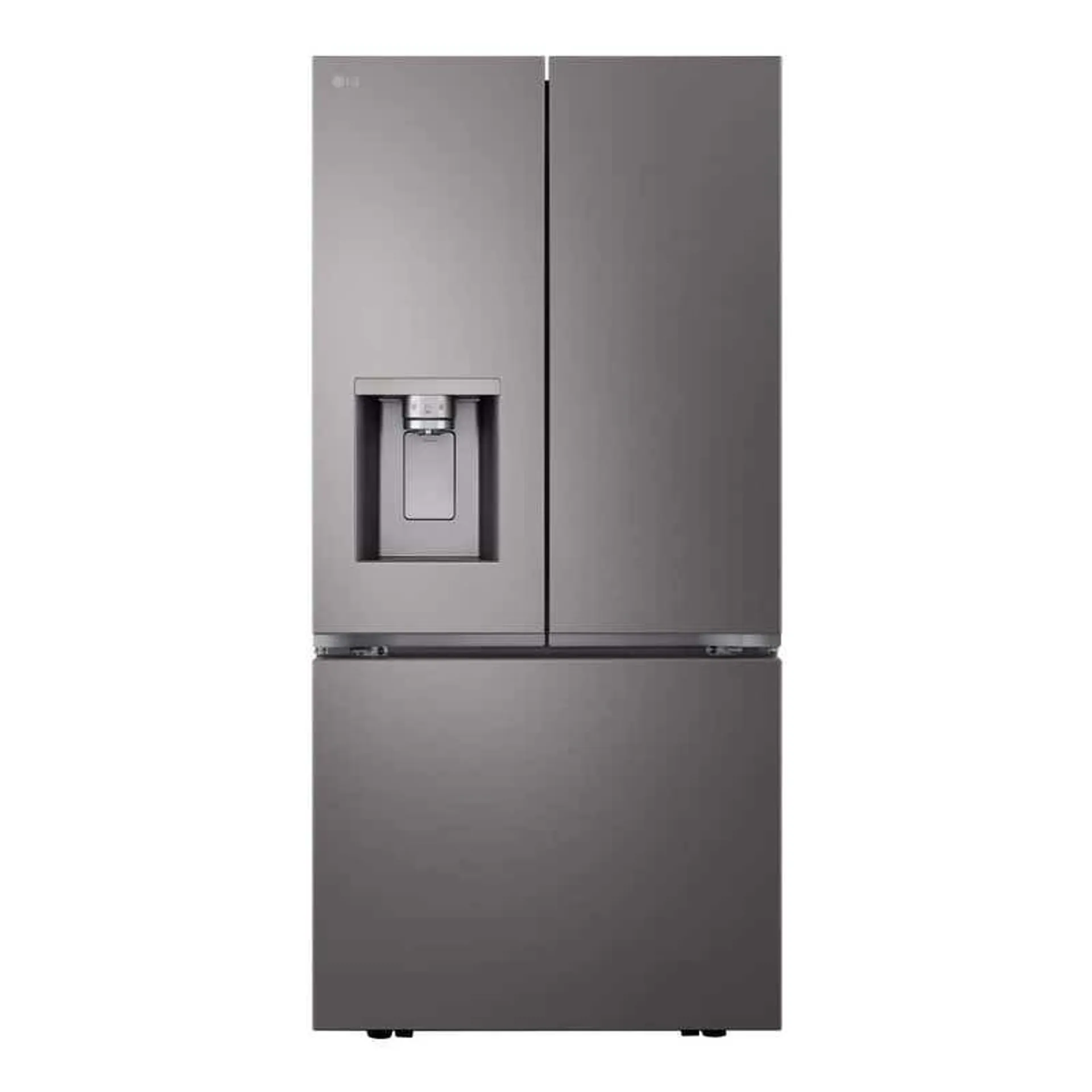 LG Réfrigérateur 25 pi3 33 po Inox Noir Portes françaises - LF25S6330D