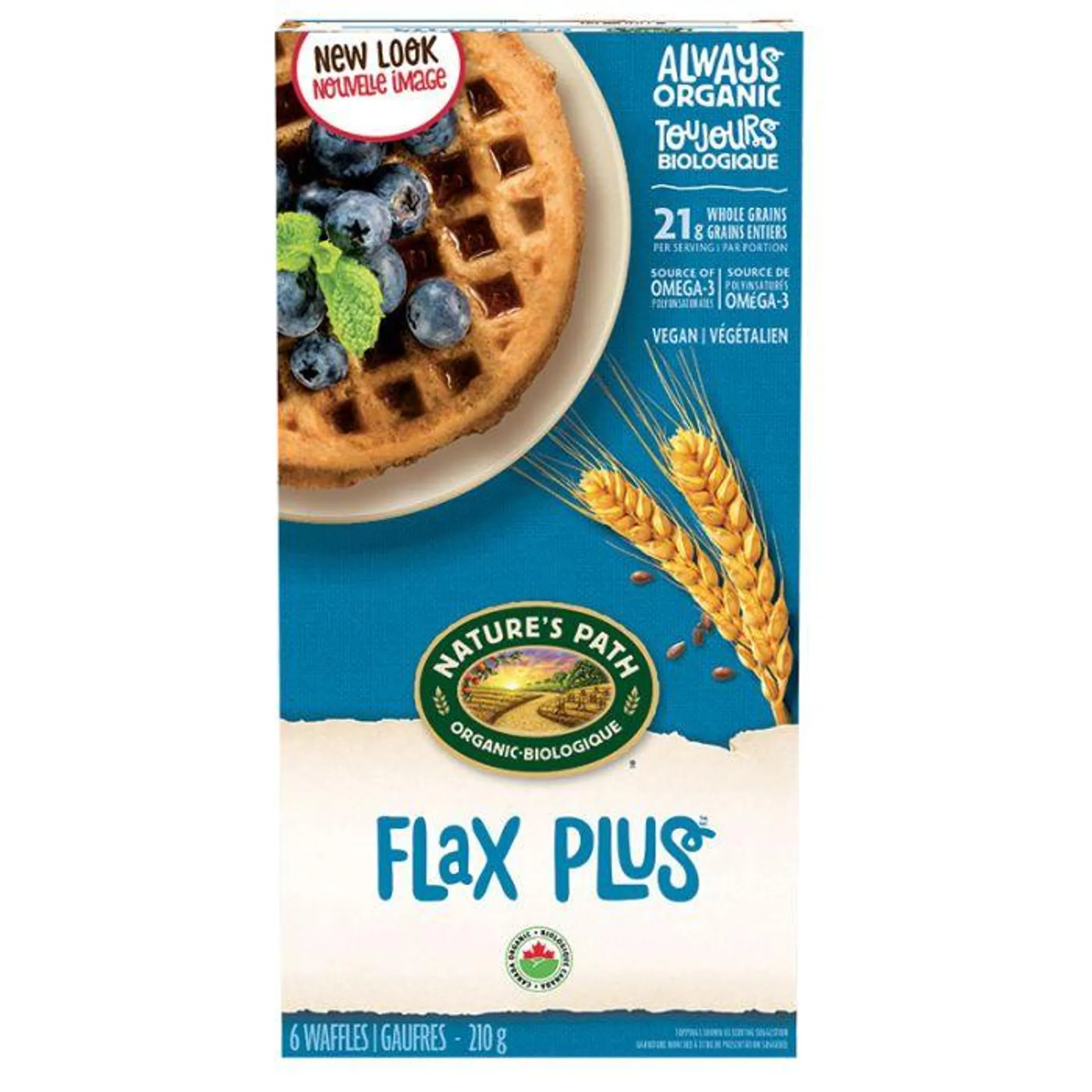 Gaufres biologiques - Flax Plus