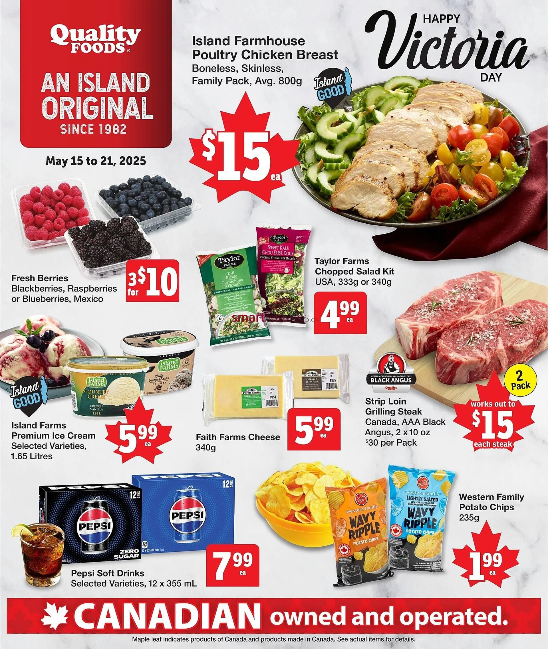 Quality Foods flyer - 1