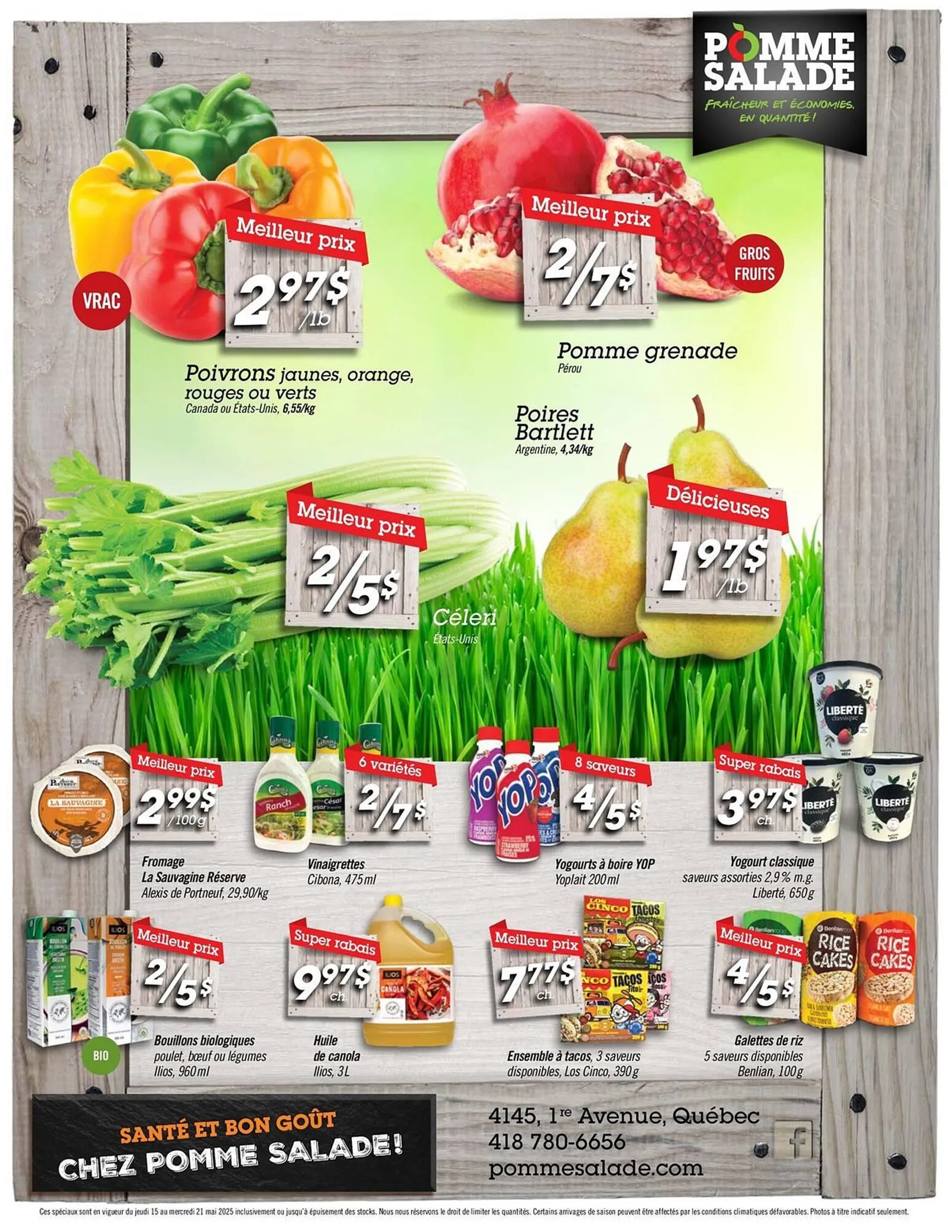Pomme Salade flyer from May 15 to May 21 2025 - flyer page 2
