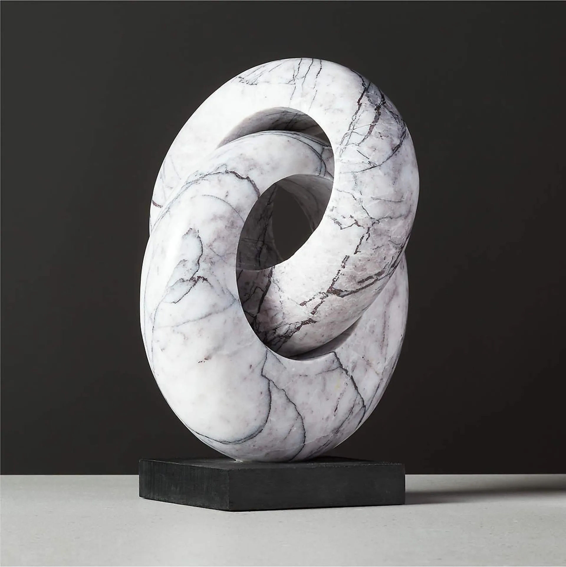 Don't Get It Twisted Marble Decorative Object by Jennifer Fisher