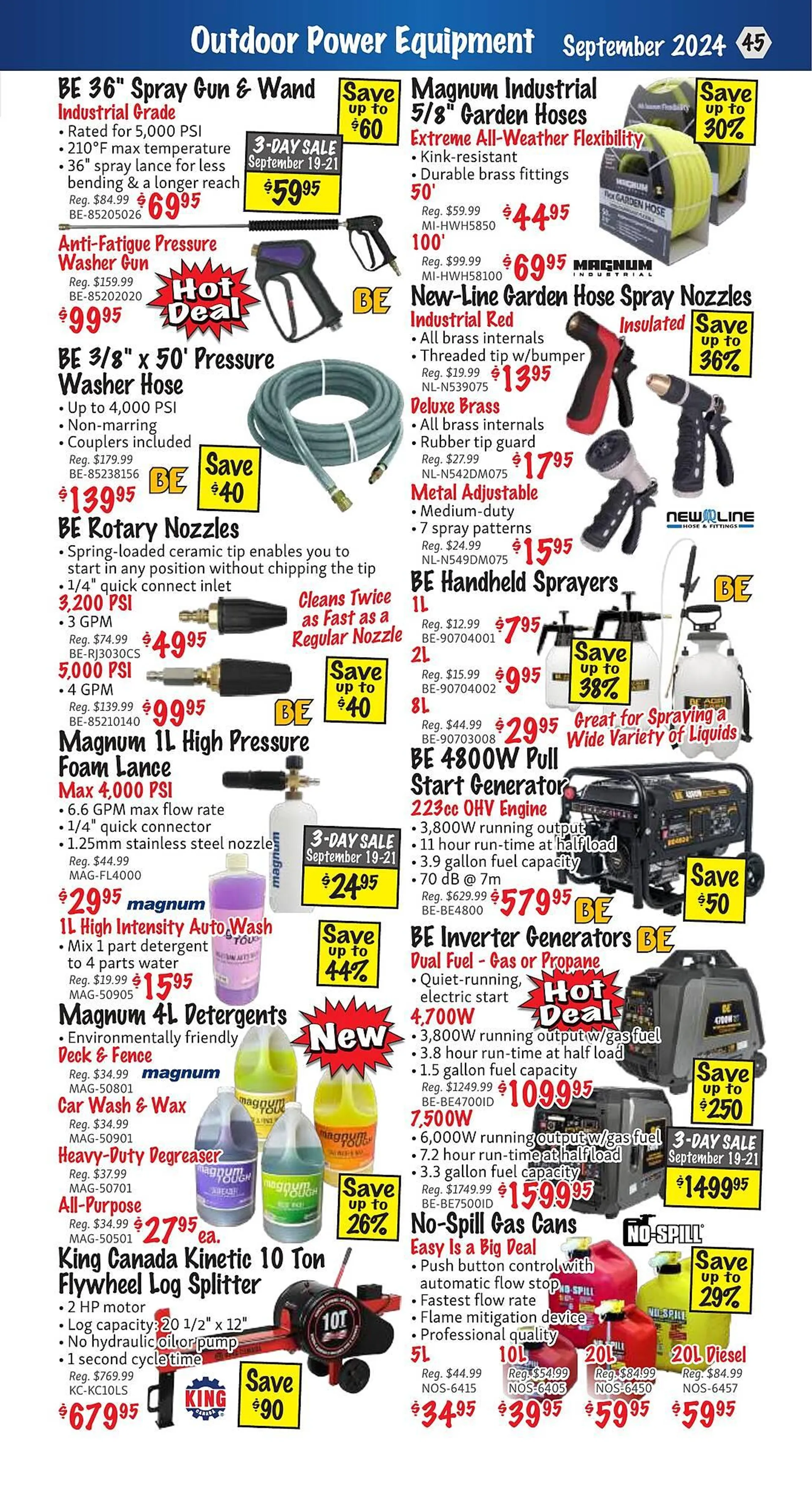 KMS Tools flyer from September 1 to September 30 2024 - flyer page 45