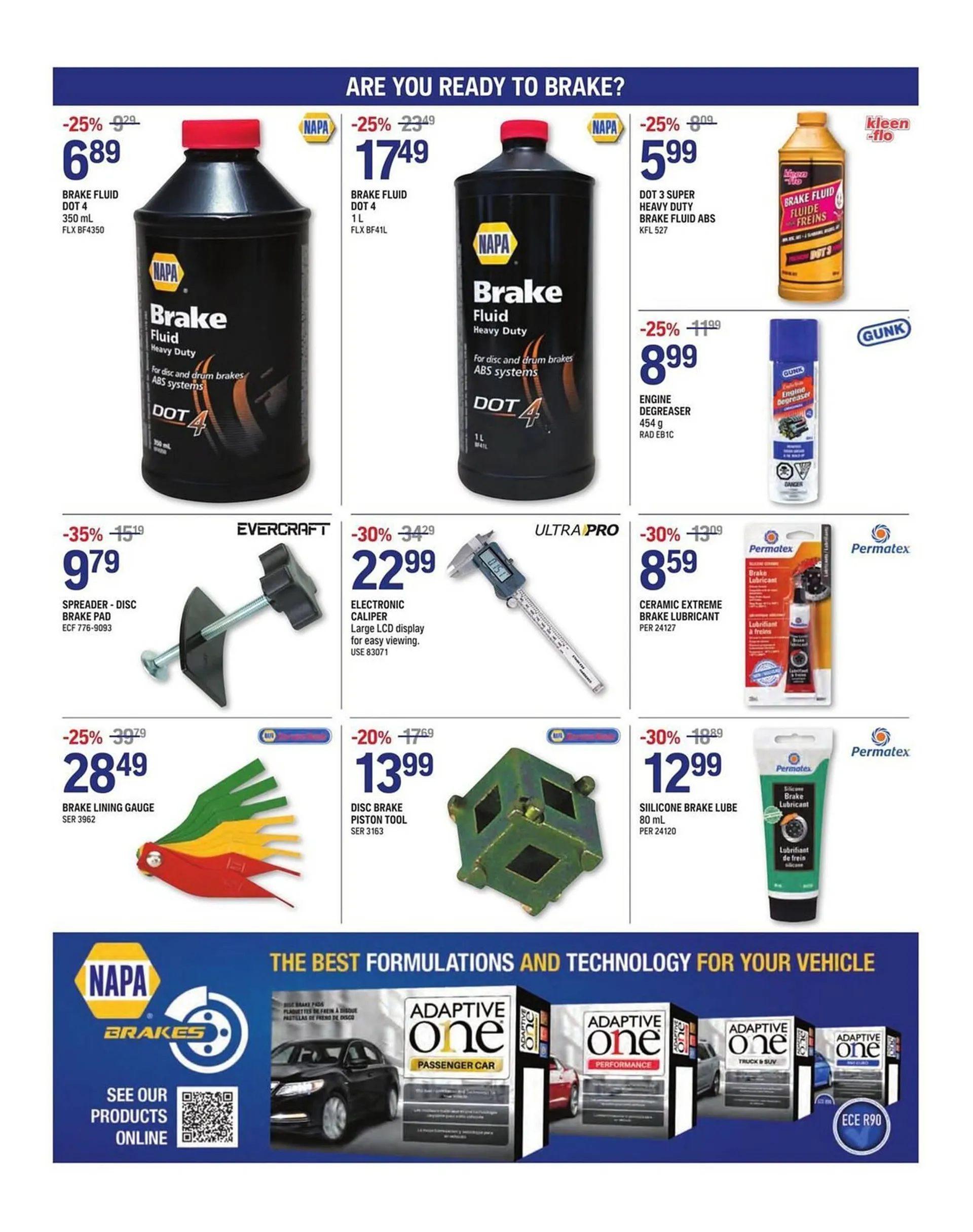 NAPA Auto Parts flyer from April 1 to April 30 2024 - flyer page 2