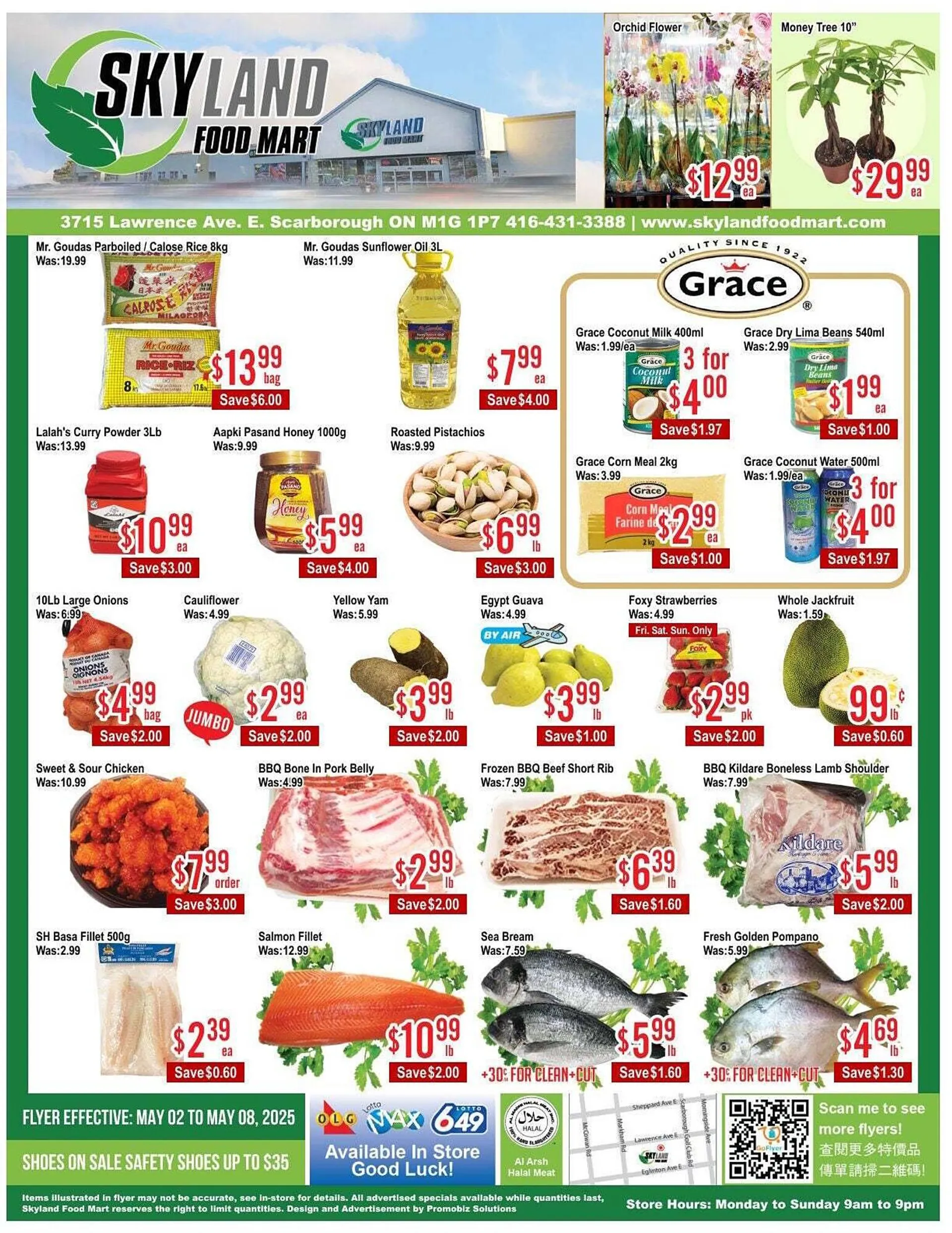 Skyland Foodmart flyer - 1