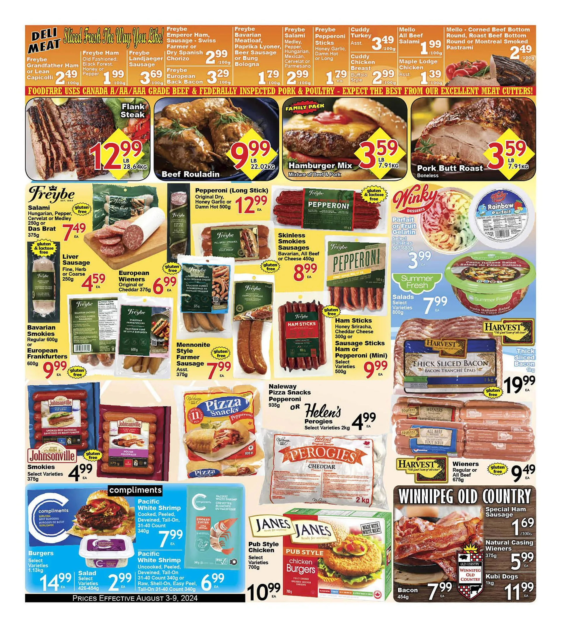 Food Fare flyer from August 1 to August 7 2024 - flyer page 4