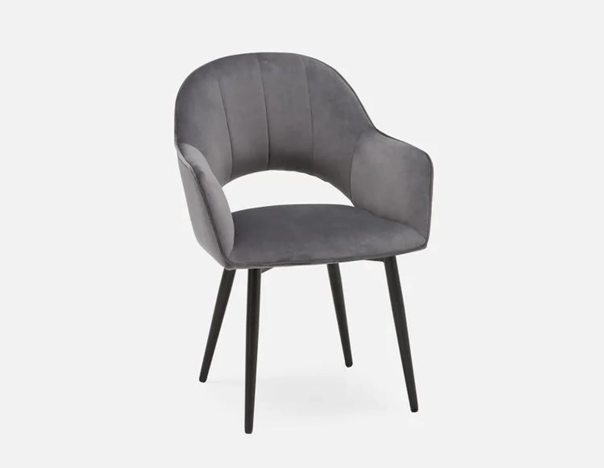 BAILEY velvet dining armchair