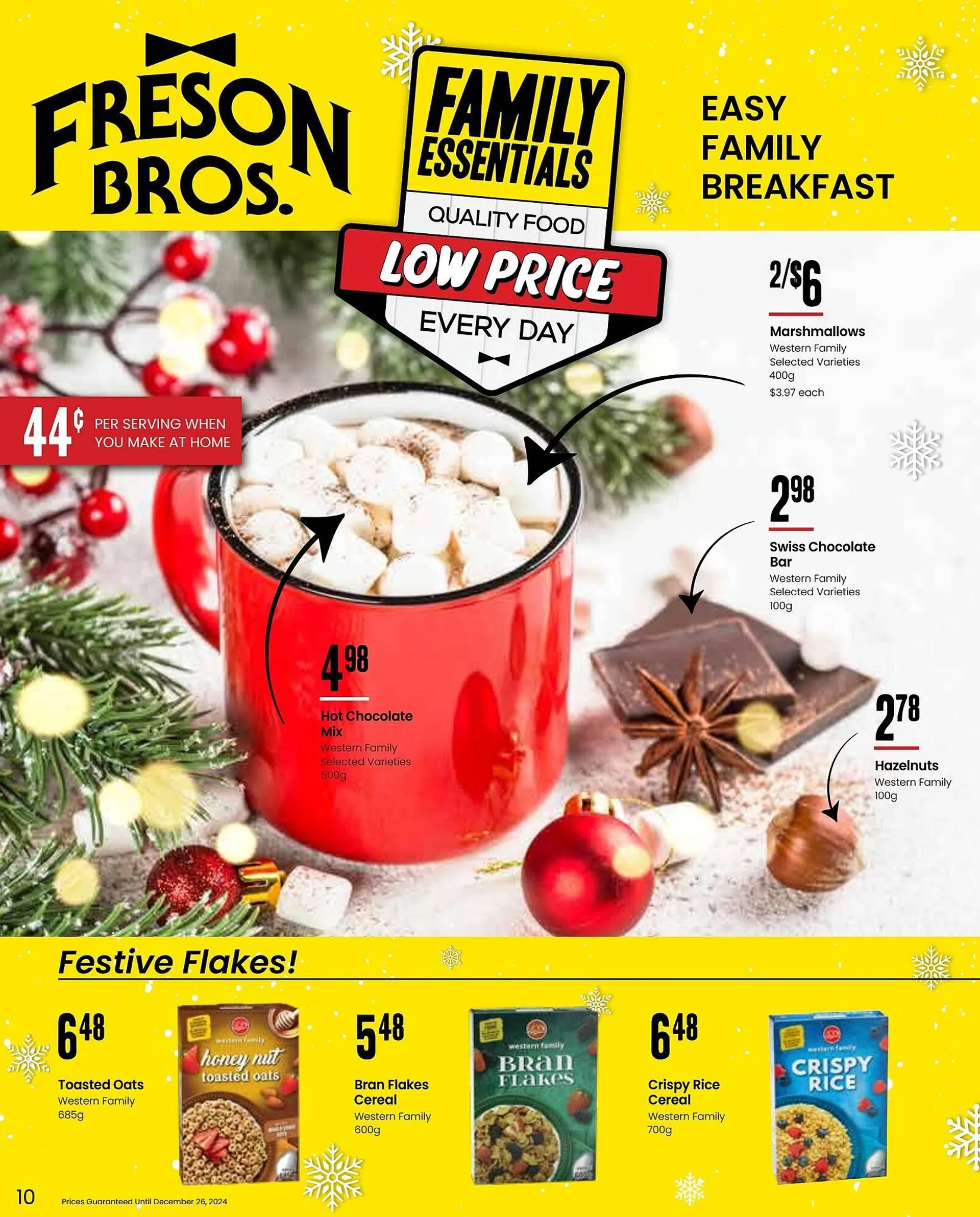 Freson Bros flyer from November 29 to December 26 2024 - flyer page 10