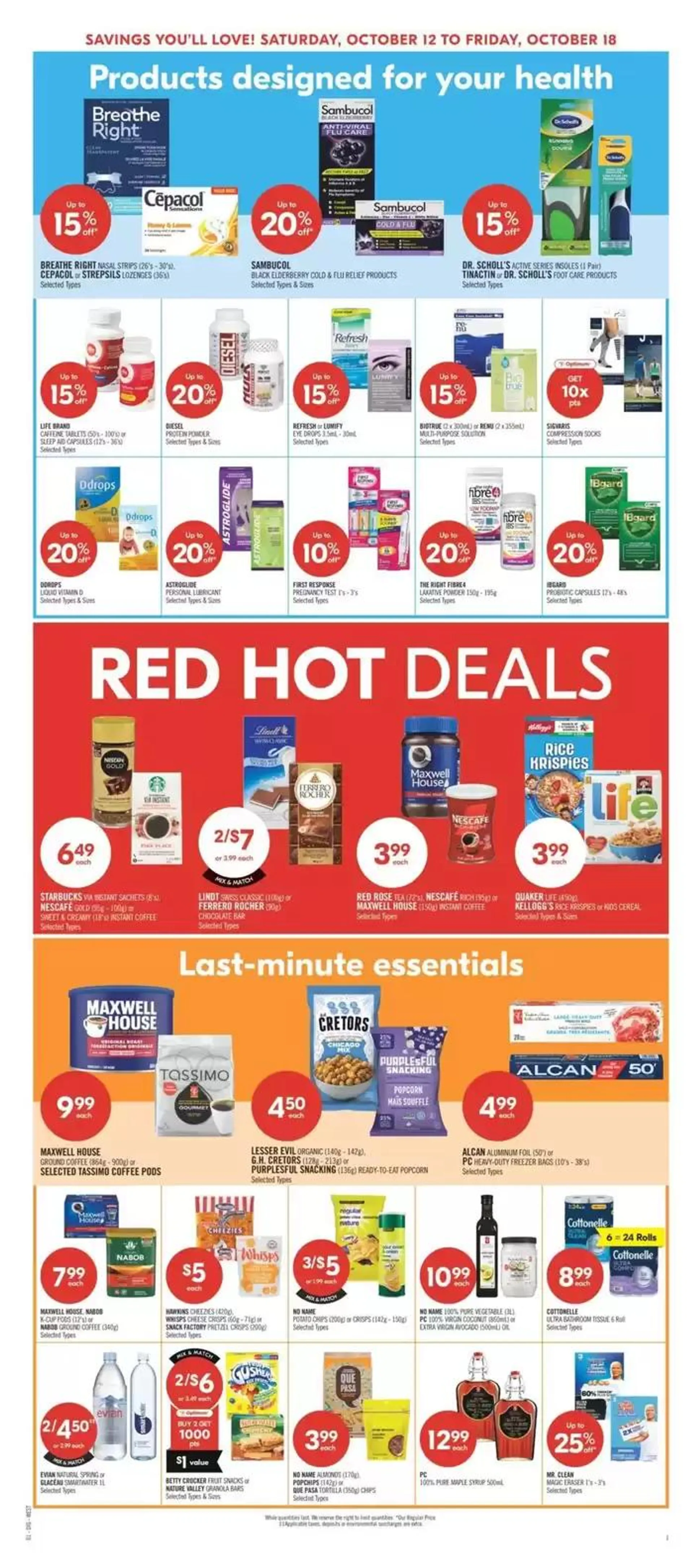 Shoppers Drug Mart Weekly ad from October 12 to October 17 2024 - flyer page 8