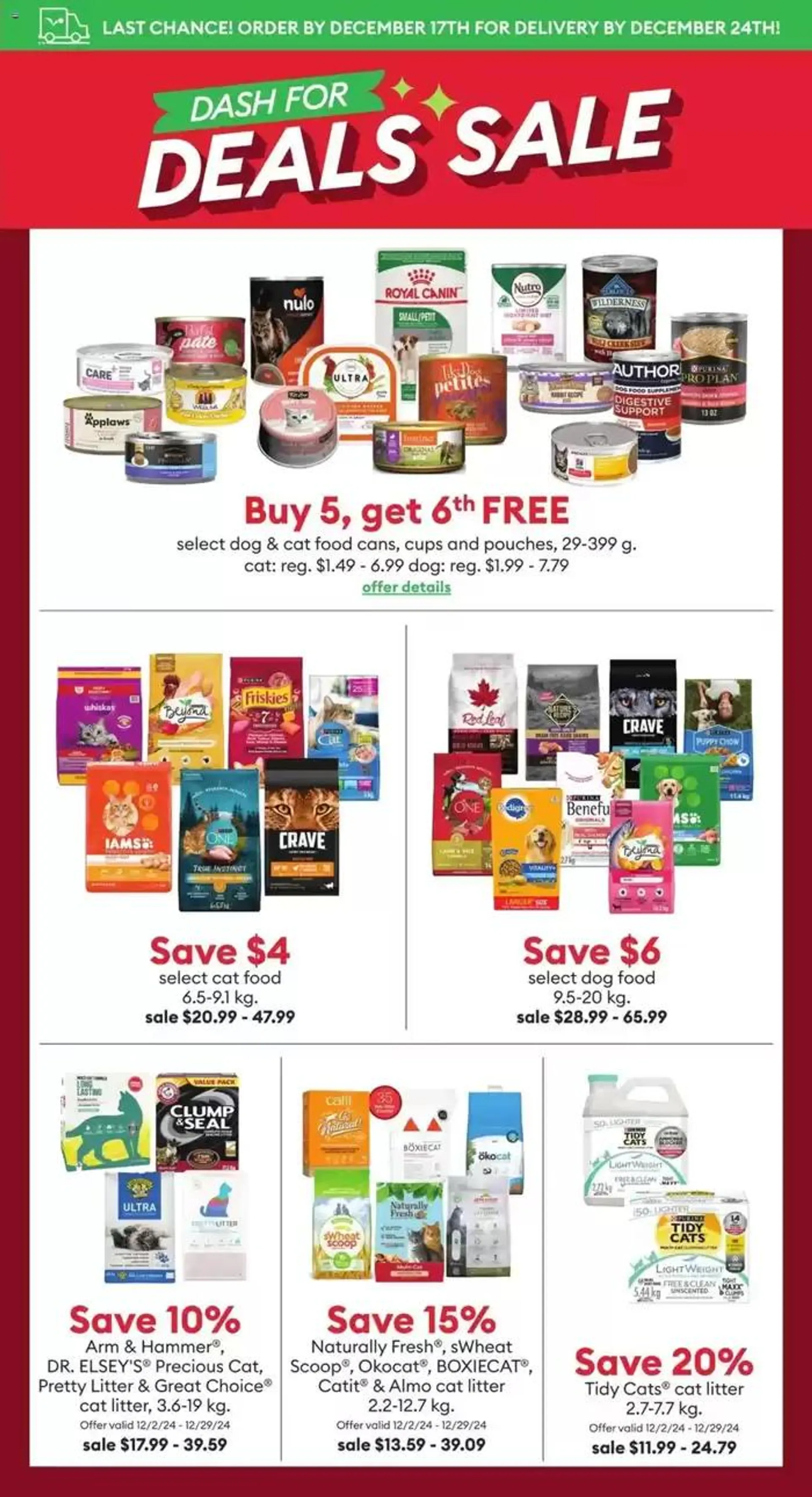 Petsmart weekly flyer from December 12 to December 25 2024 - flyer page 2