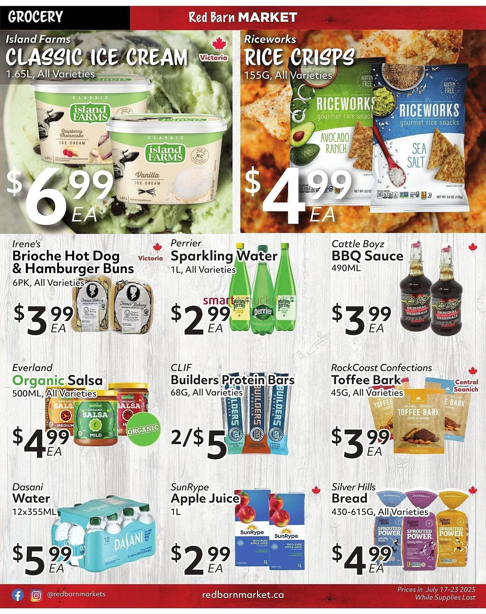 Red Barn Market flyer from July 17 to July 23 2025 - flyer page 5