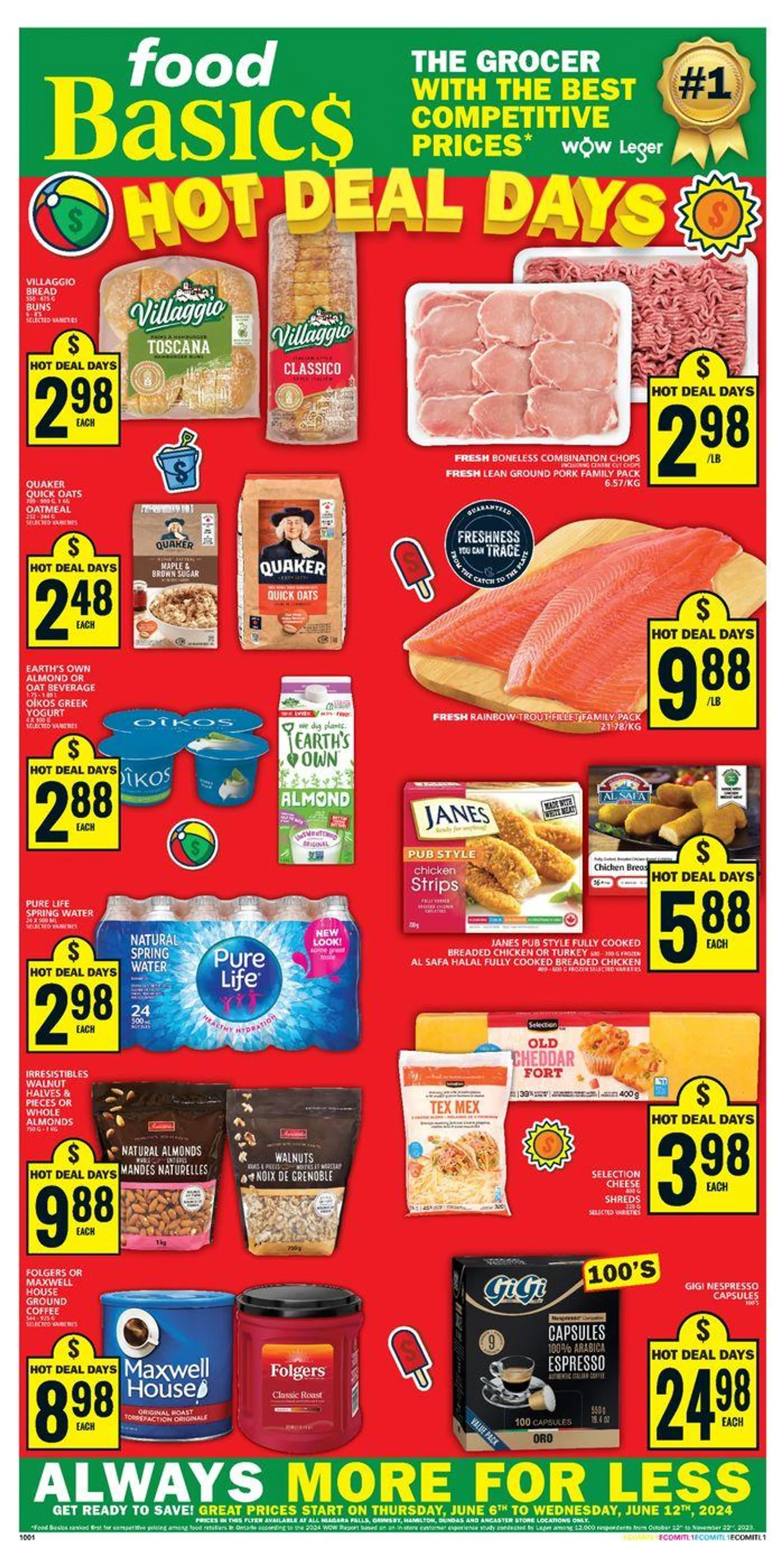 Food Basics weekly flyer from June 6 to June 12 2024 - flyer page 2