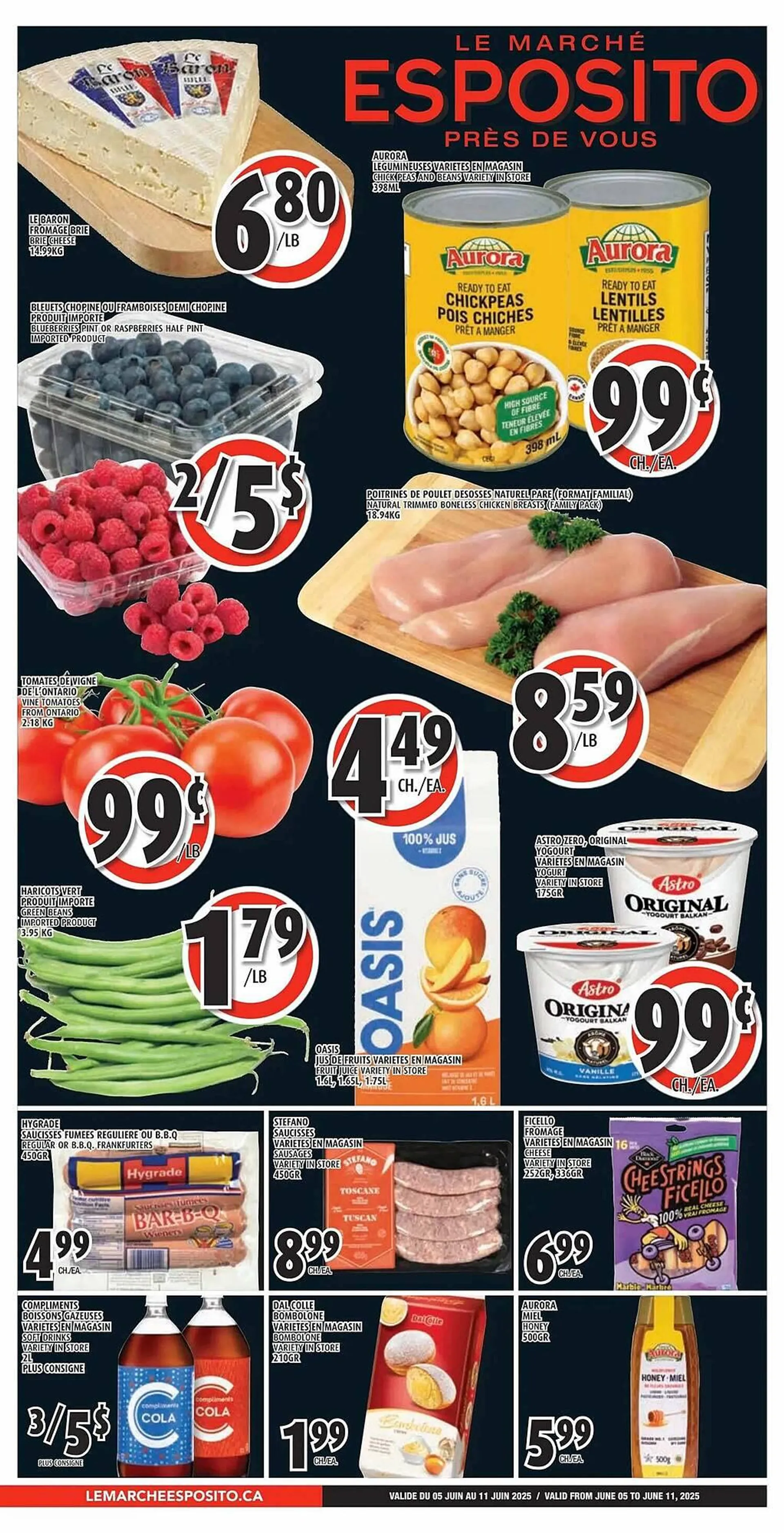 Esposito flyer from June 5 to June 12 2025 - flyer page 1