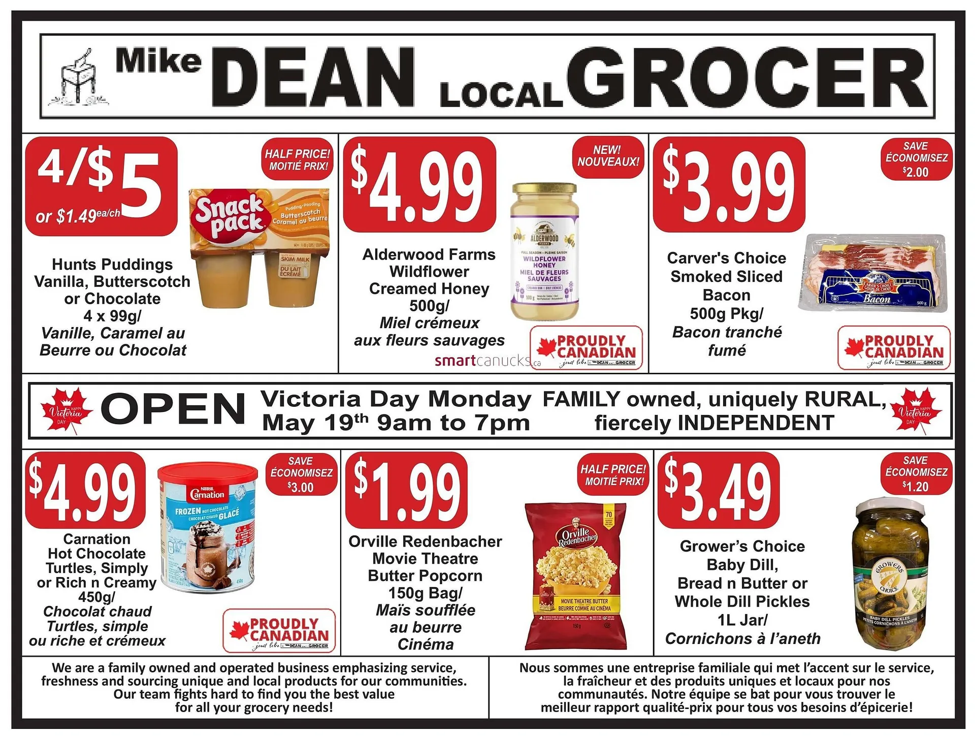 Mike Deans Super Food flyer - 1
