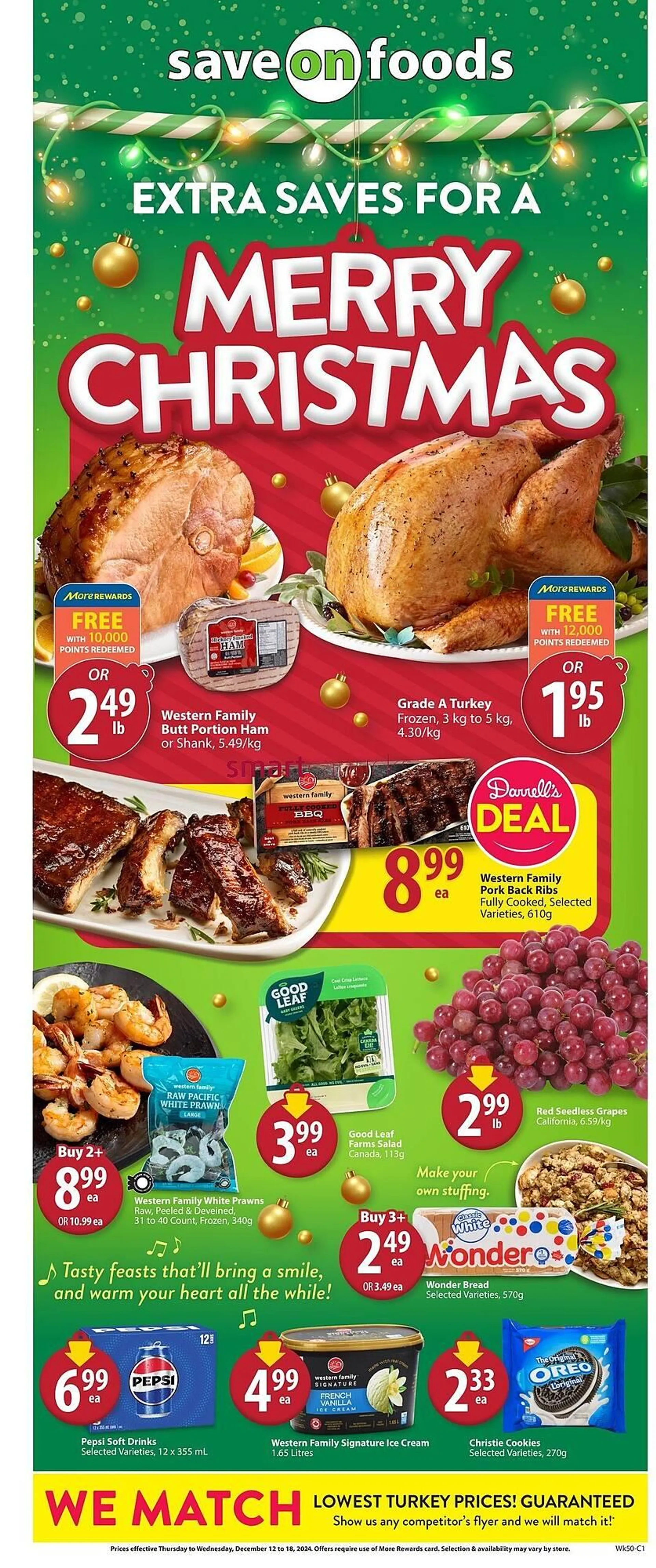 Save on Foods flyer from December 12 to December 18 2024 - flyer page 2