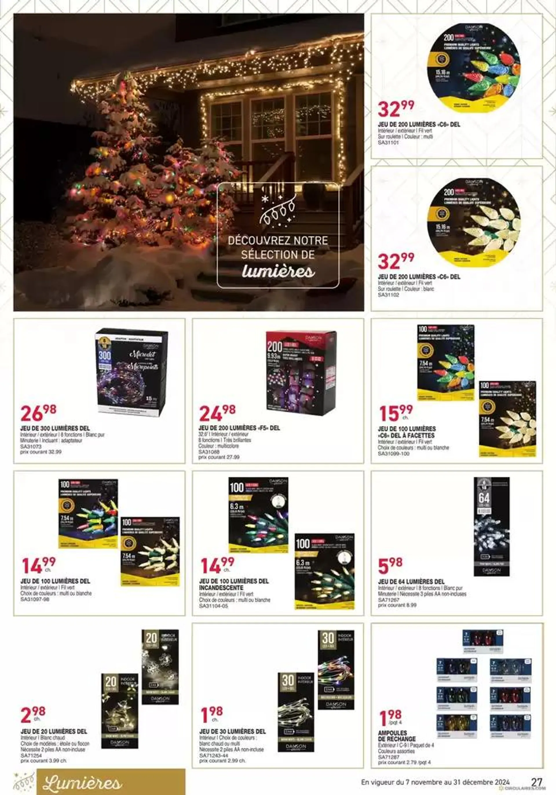 Matério Noël 2024 from November 7 to December 31 2024 - flyer page 27