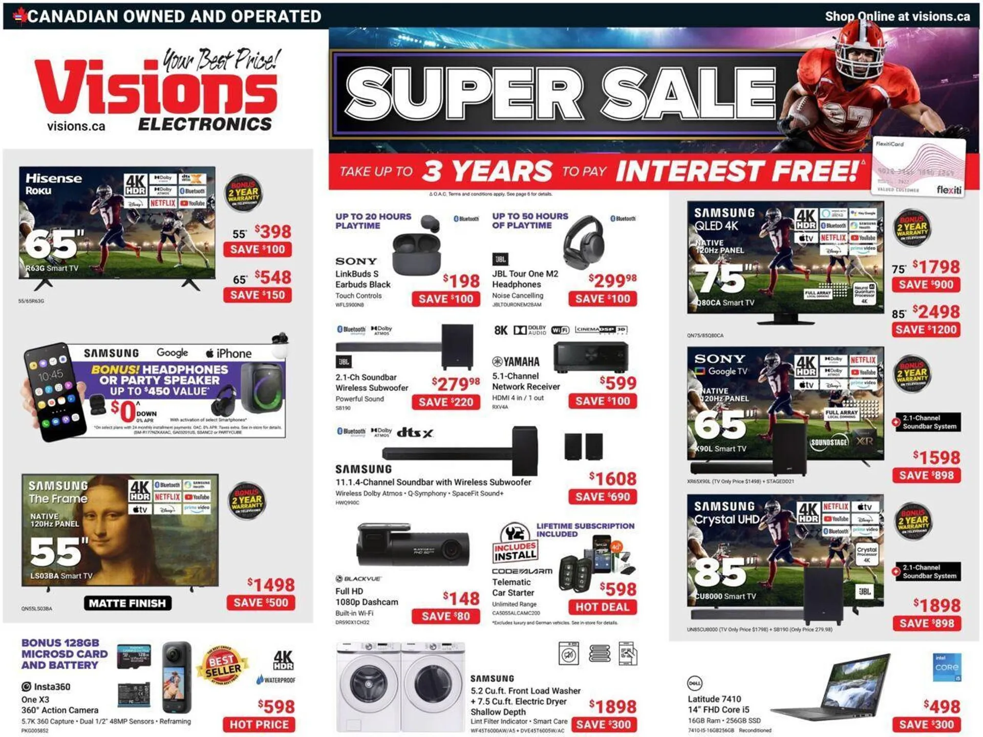 Visions Electronics flyer from February 9 to February 15 2024 - flyer page 