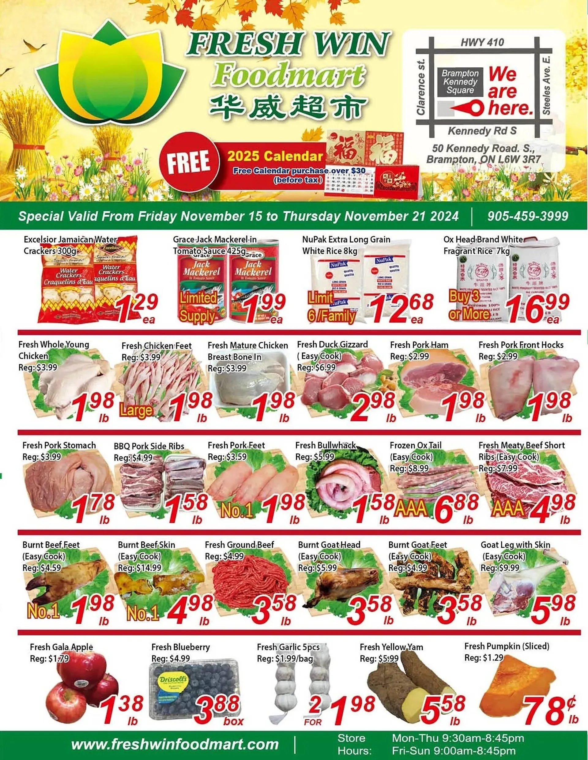 Fresh Win Foodmart flyer - 1