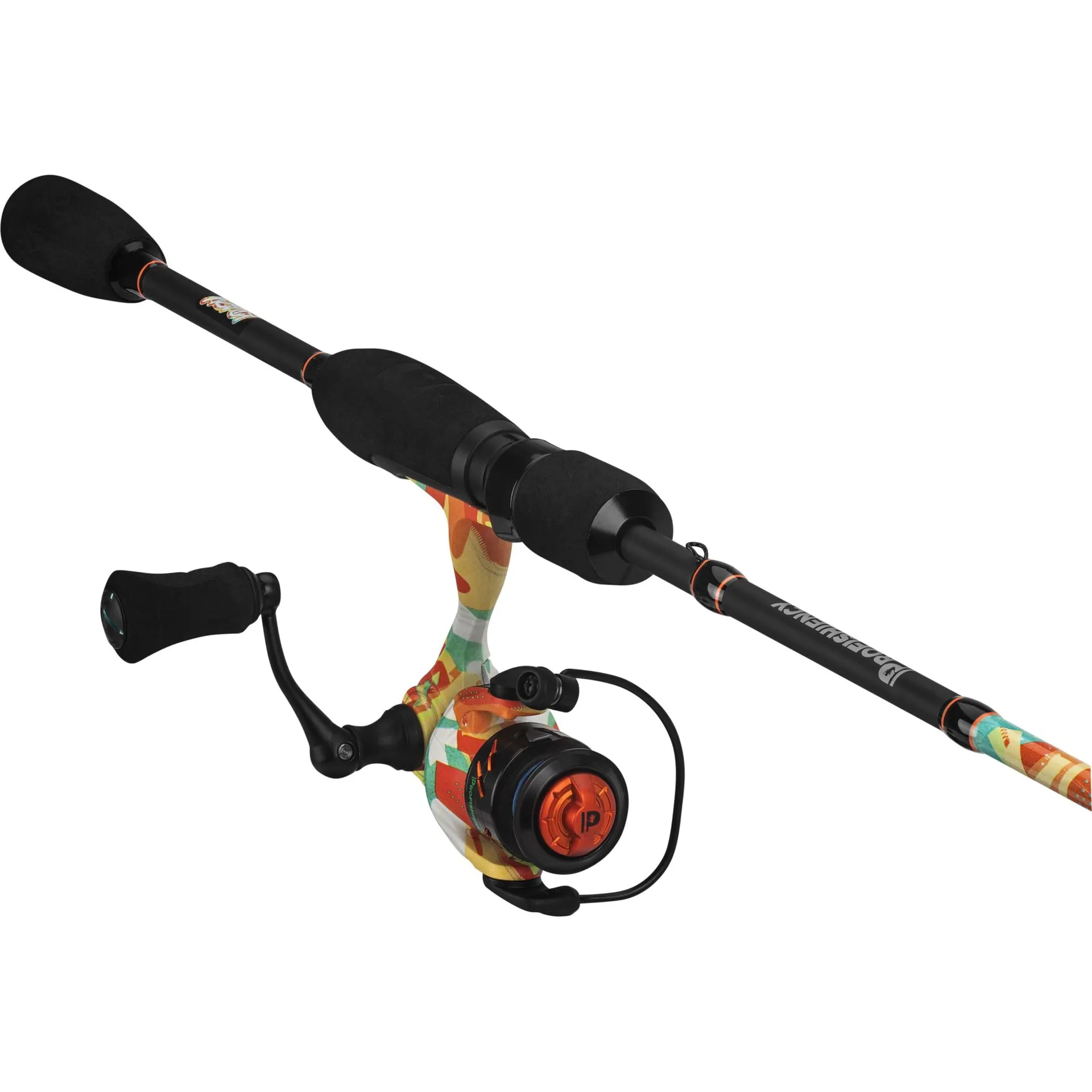 ProFISHiency® Next Gen Krazy BLACK Spinning Combo