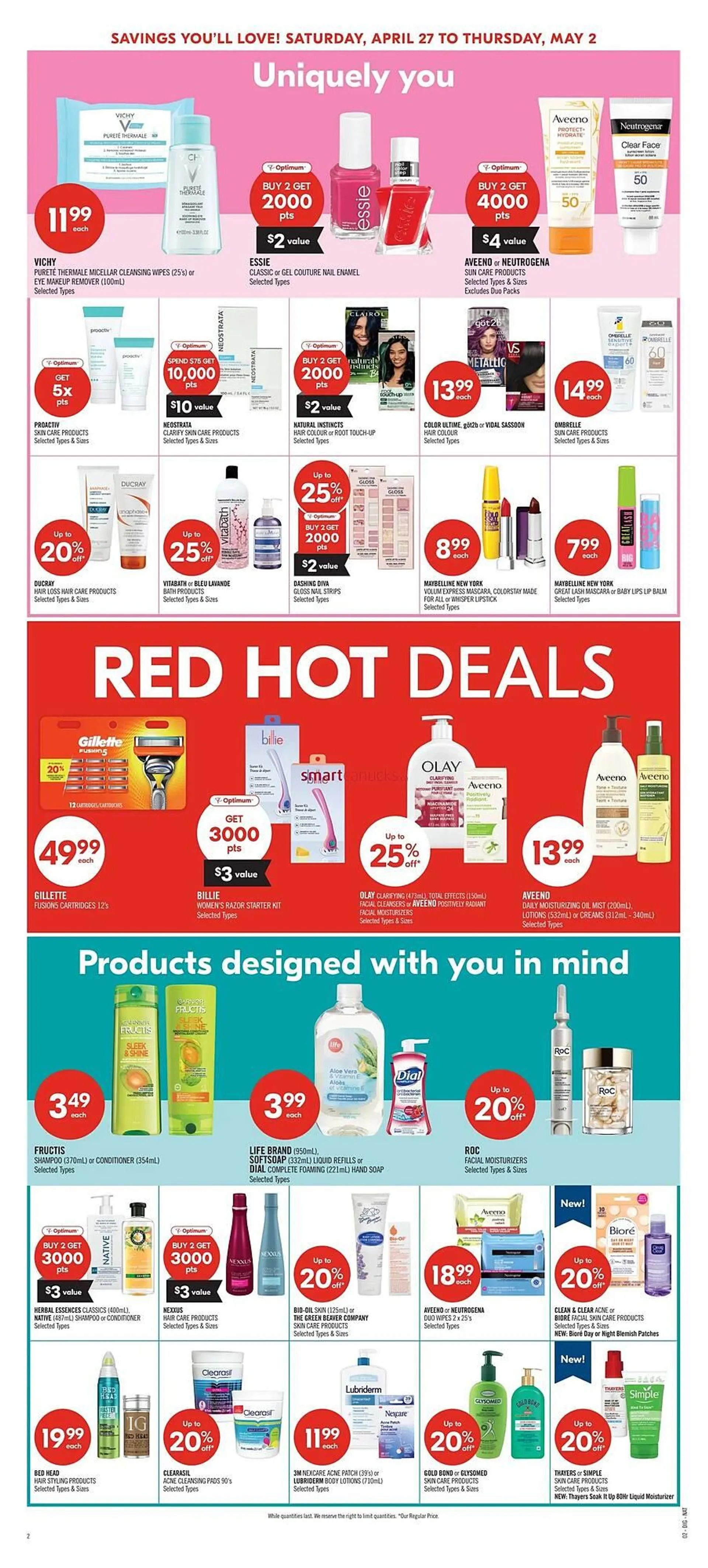 Shoppers Drug Mart flyer from April 25 to May 1 2024 - flyer page 14