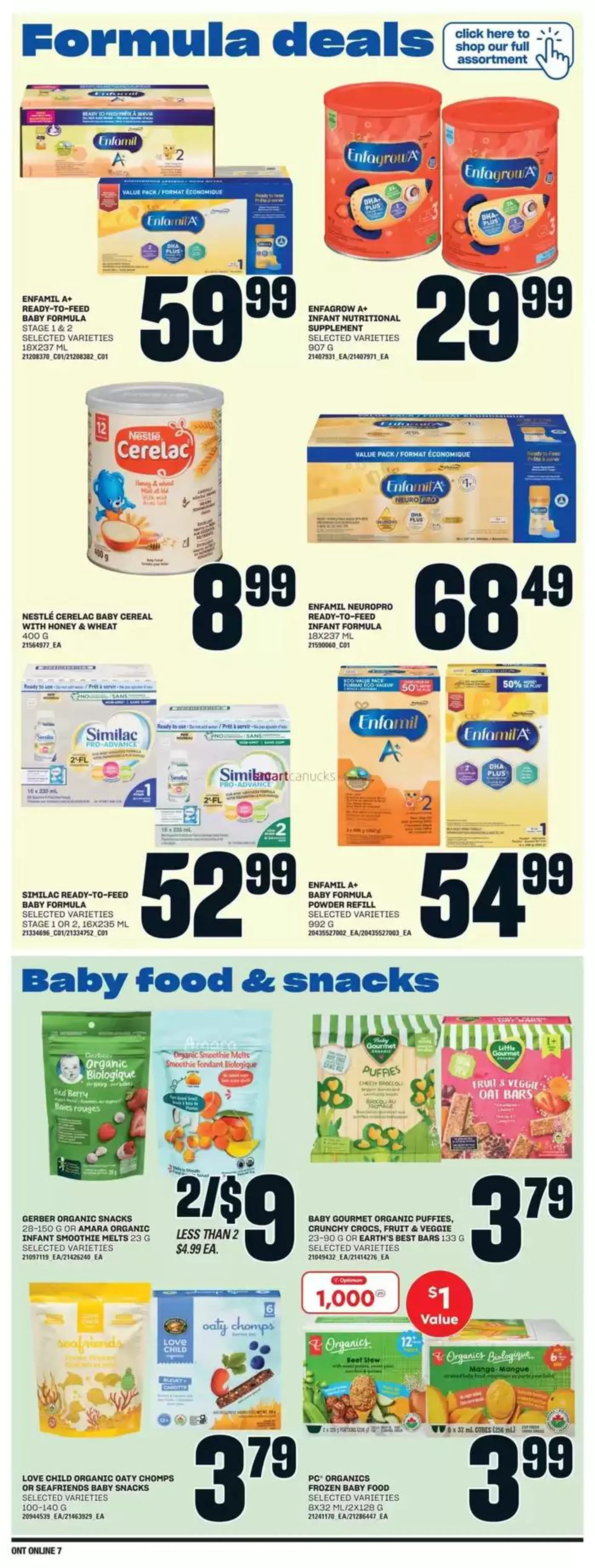 Zehrs Markets weeky flyer from October 17 to October 23 2024 - flyer page 7