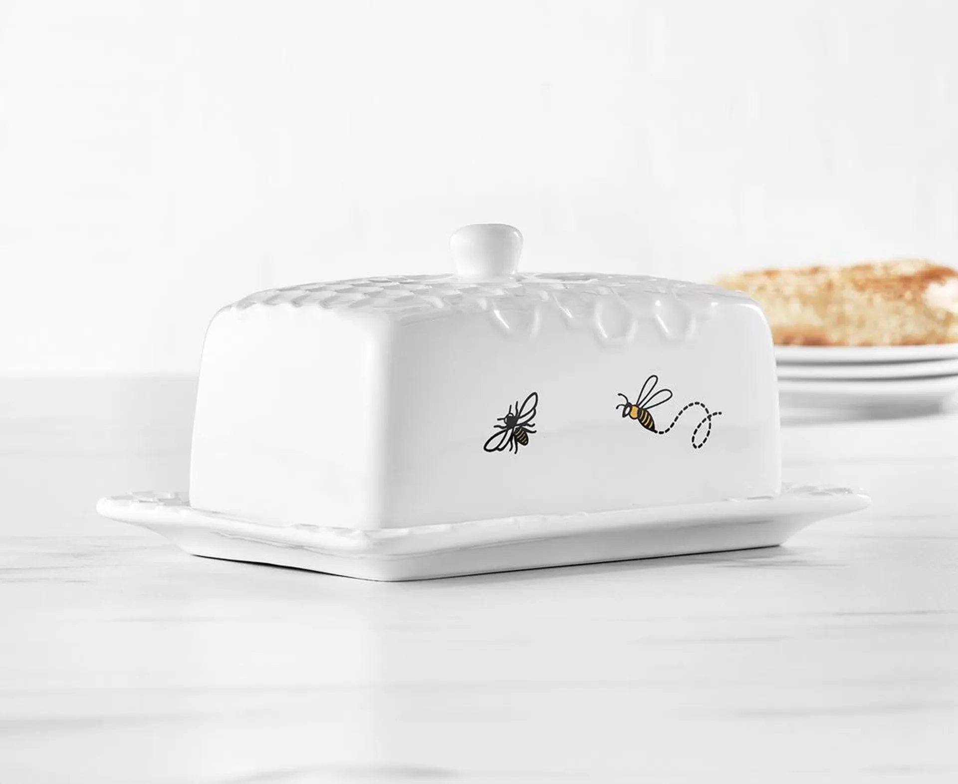 Ruche D'or Butter Dish