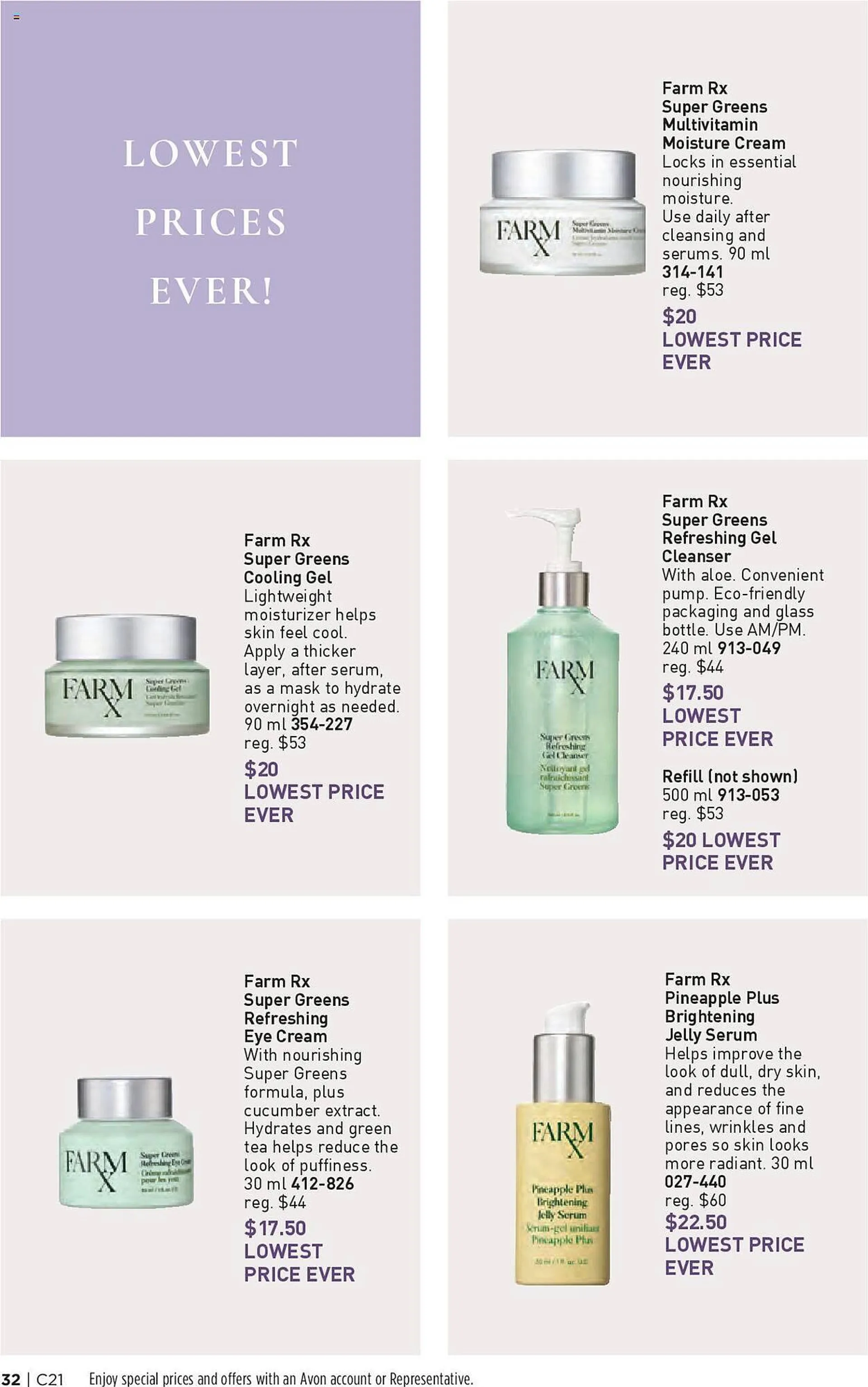 AVON flyer from October 10 to October 23 2024 - flyer page 32