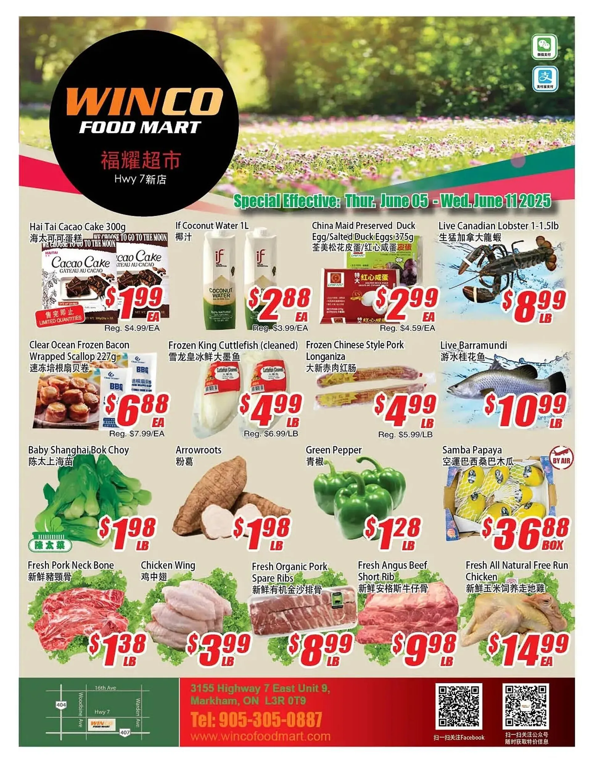 WinCo Food Mart flyer from June 5 to June 11 2025 - flyer page 1