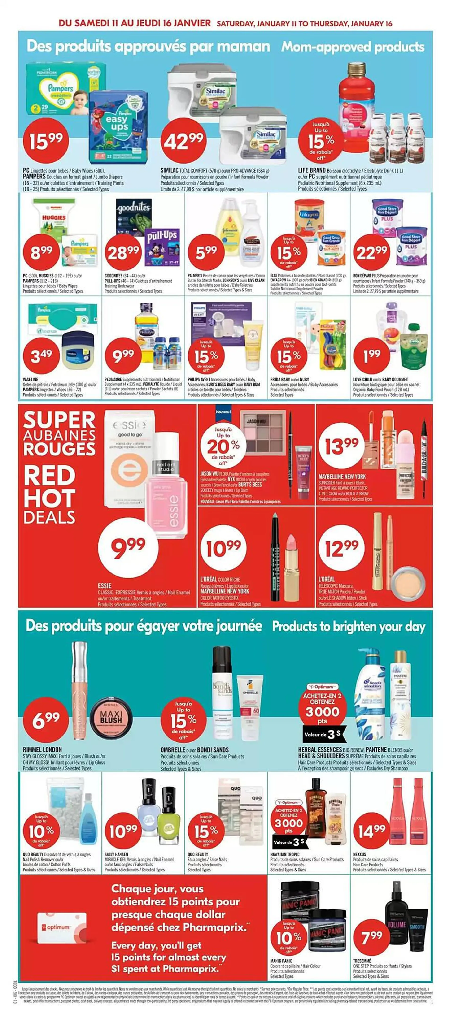 Shoppers Drug Mart flyer from January 11 to January 16 2025 - flyer page 4