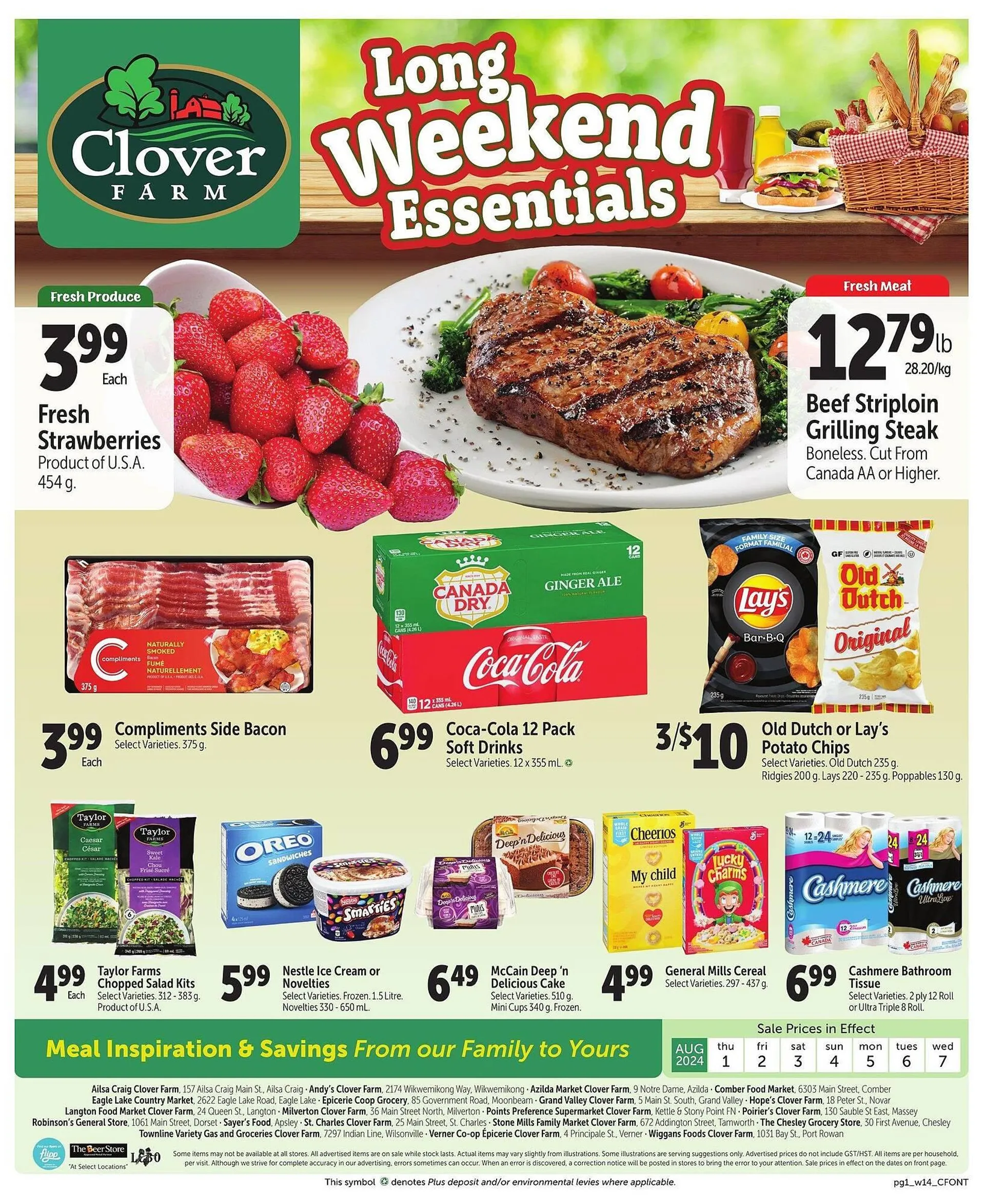 Clover Farm flyer - 1