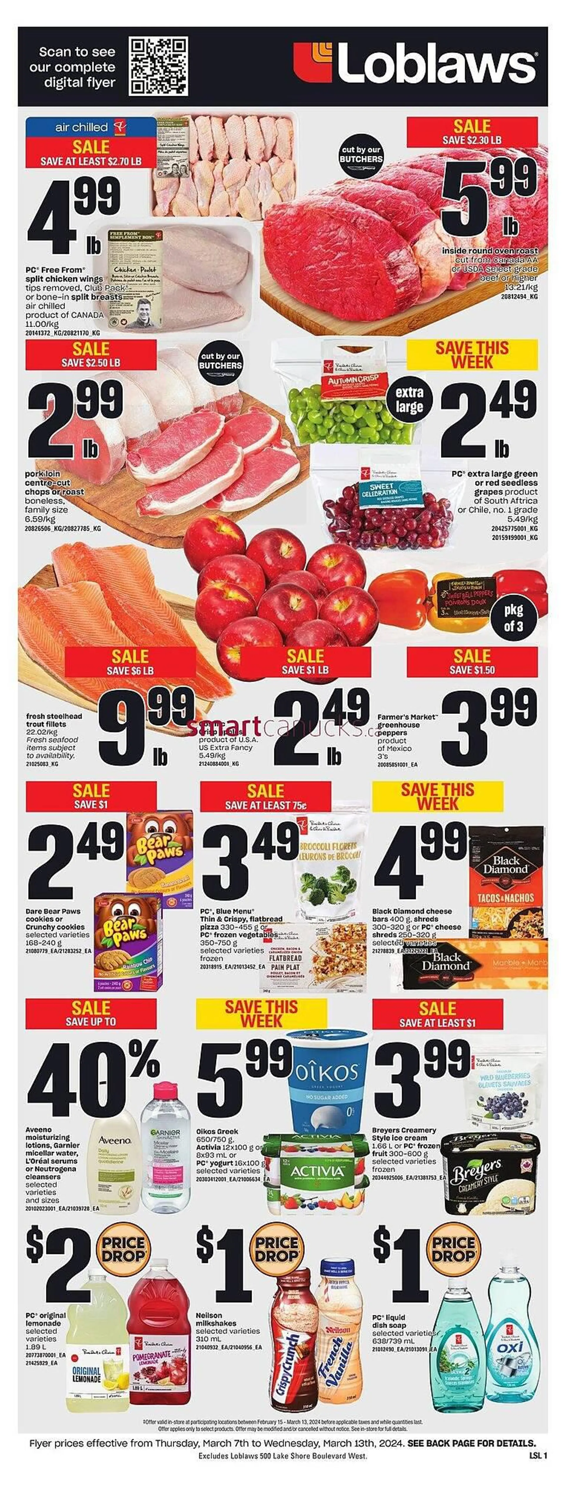 Loblaws flyer from March 1 to March 31 2024 - flyer page 3