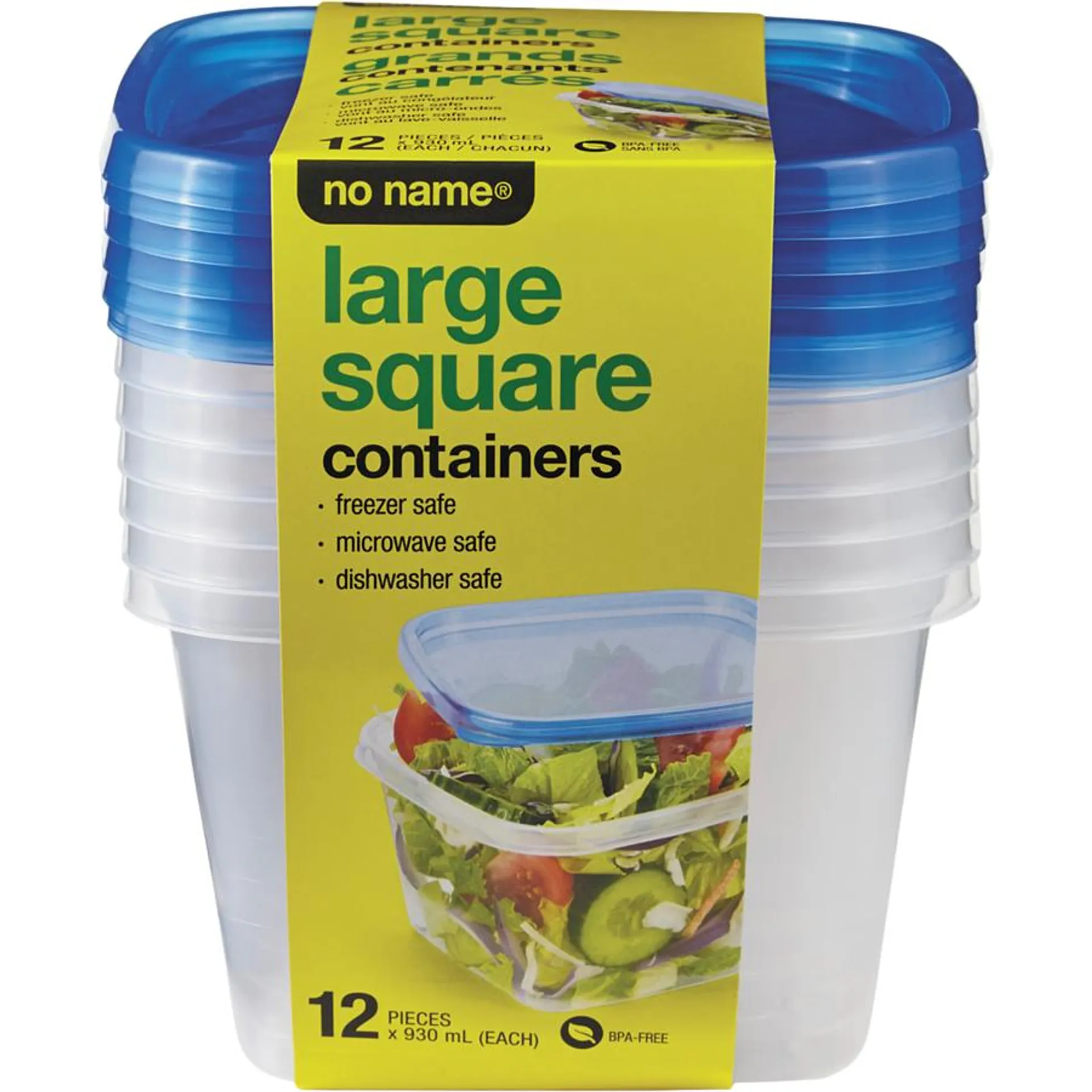 Square Container 930ml