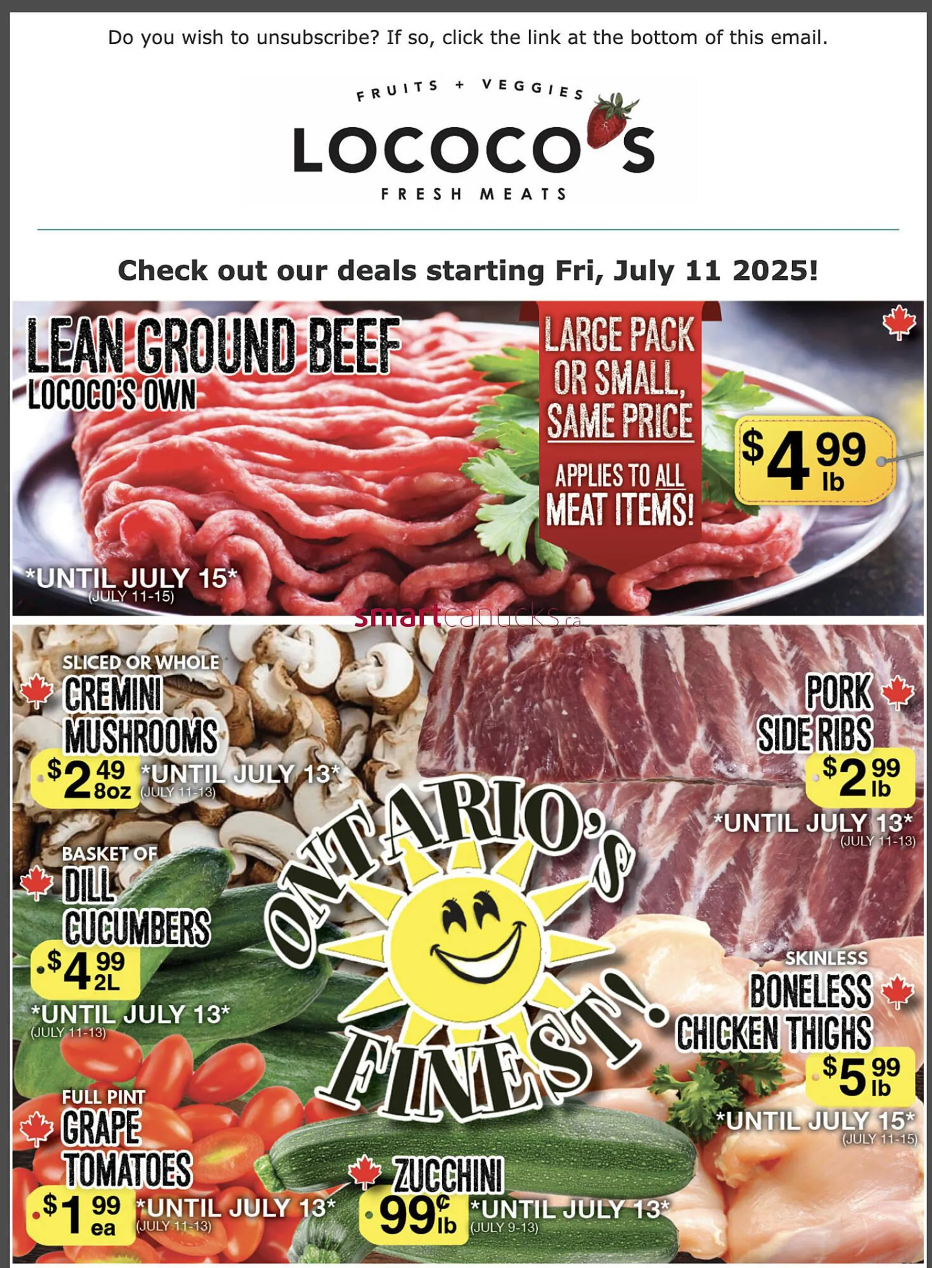 Lococo's flyer from July 11 to July 17 2025 - flyer page 1